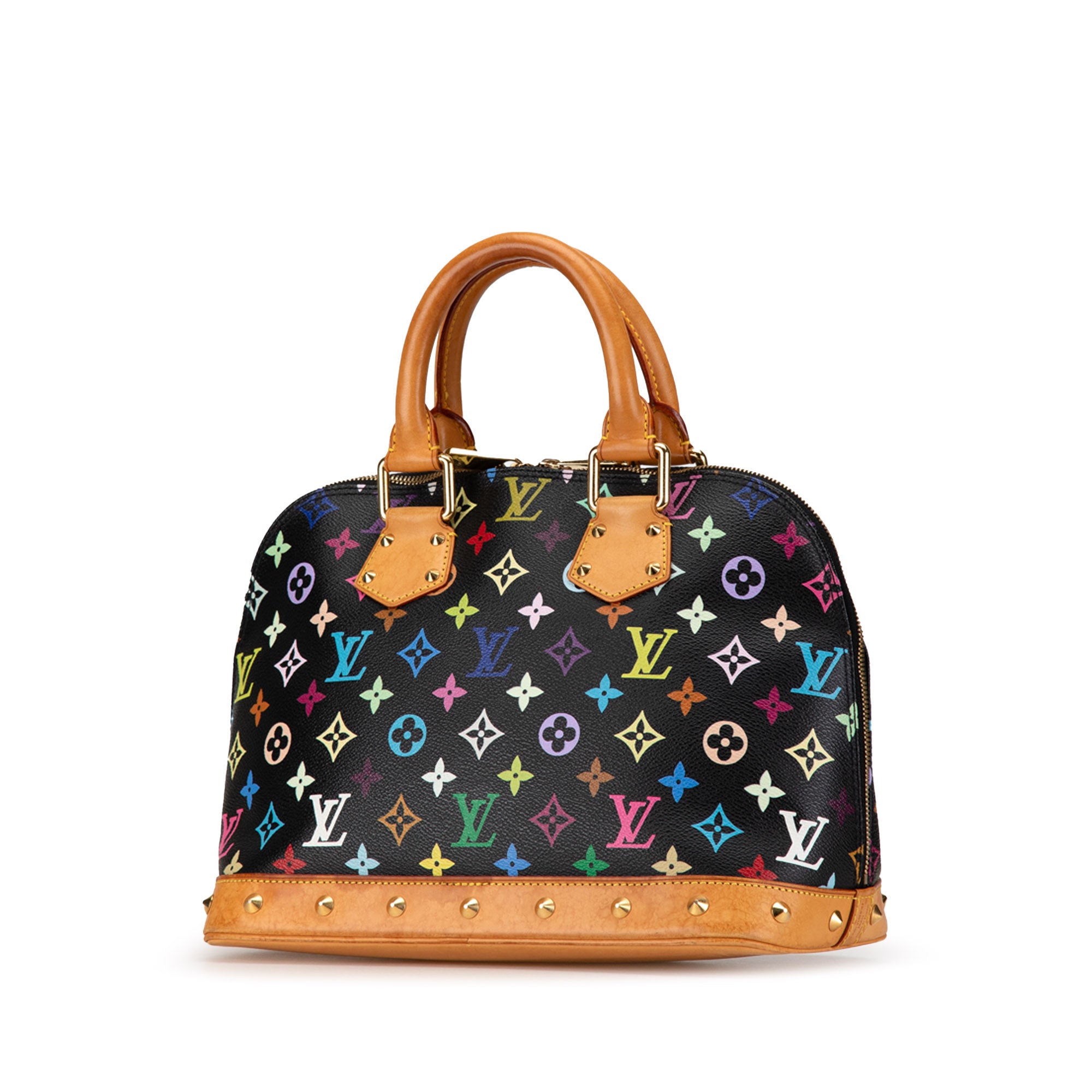 Louis Vuitton Monogram Multicolore Alma PM In Black