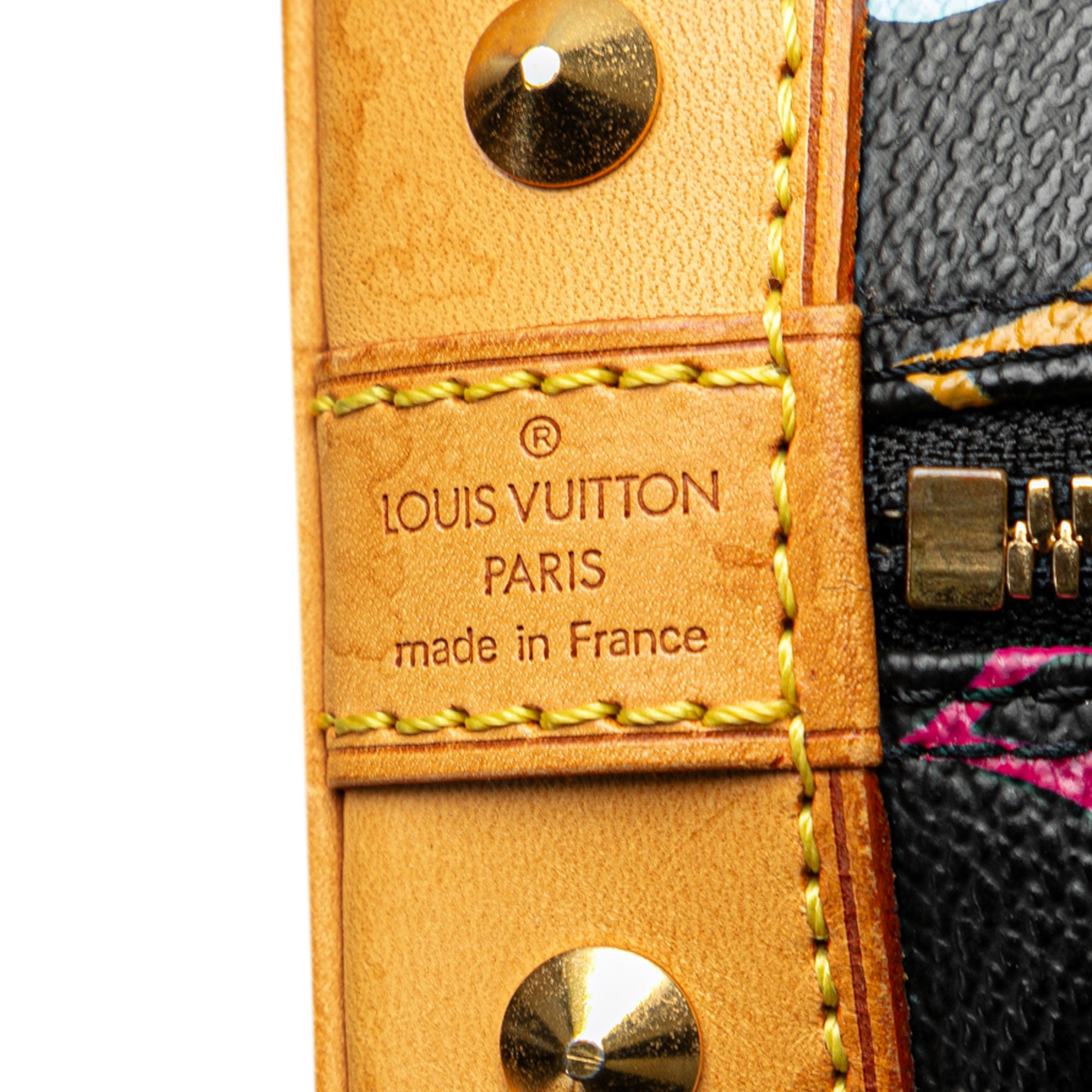 Louis Vuitton Monogram Multicolore Alma PM In Black