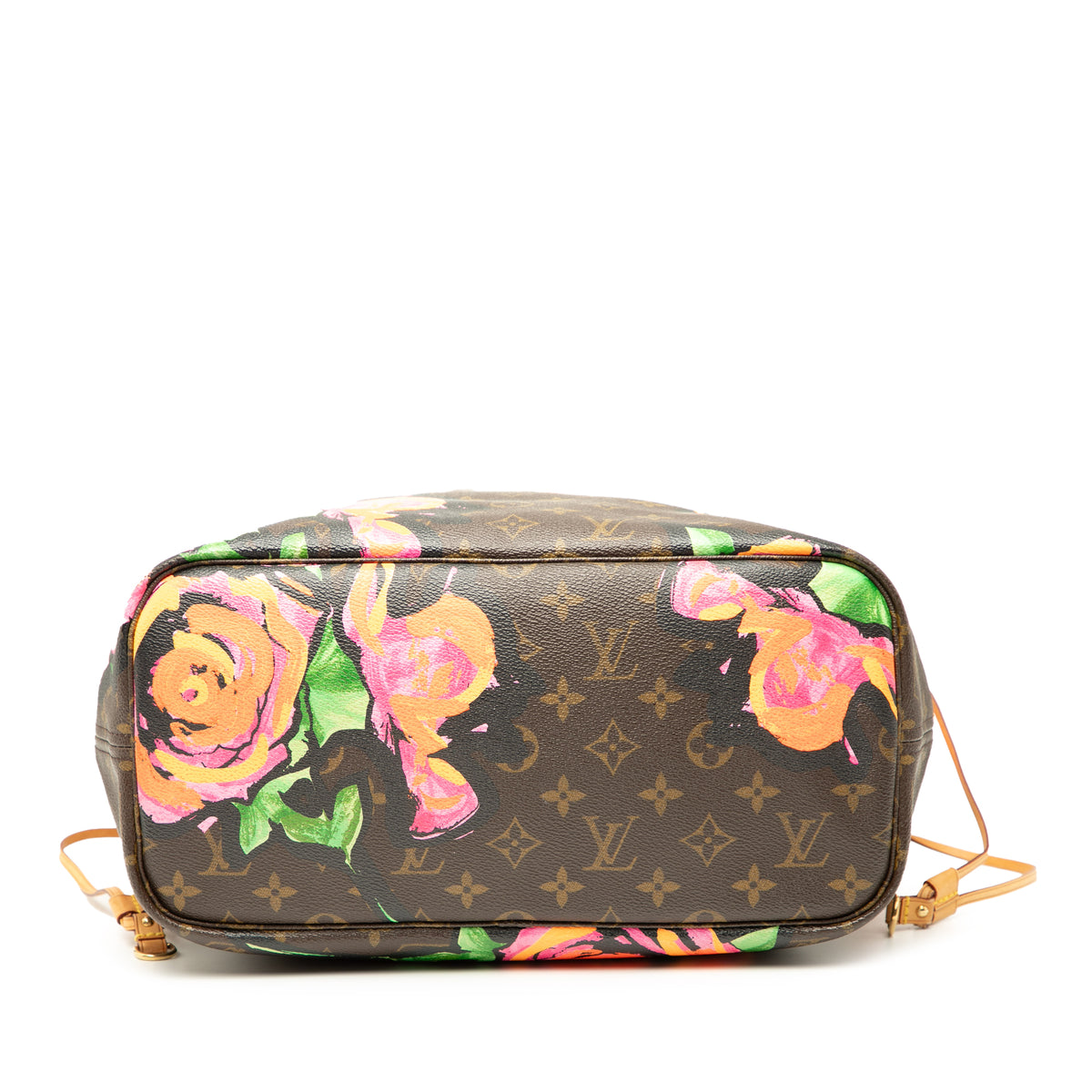 Louis Vuitton ouis Vuitton x Stephen Sprouse Roses Neverfull MM Brown - Rare