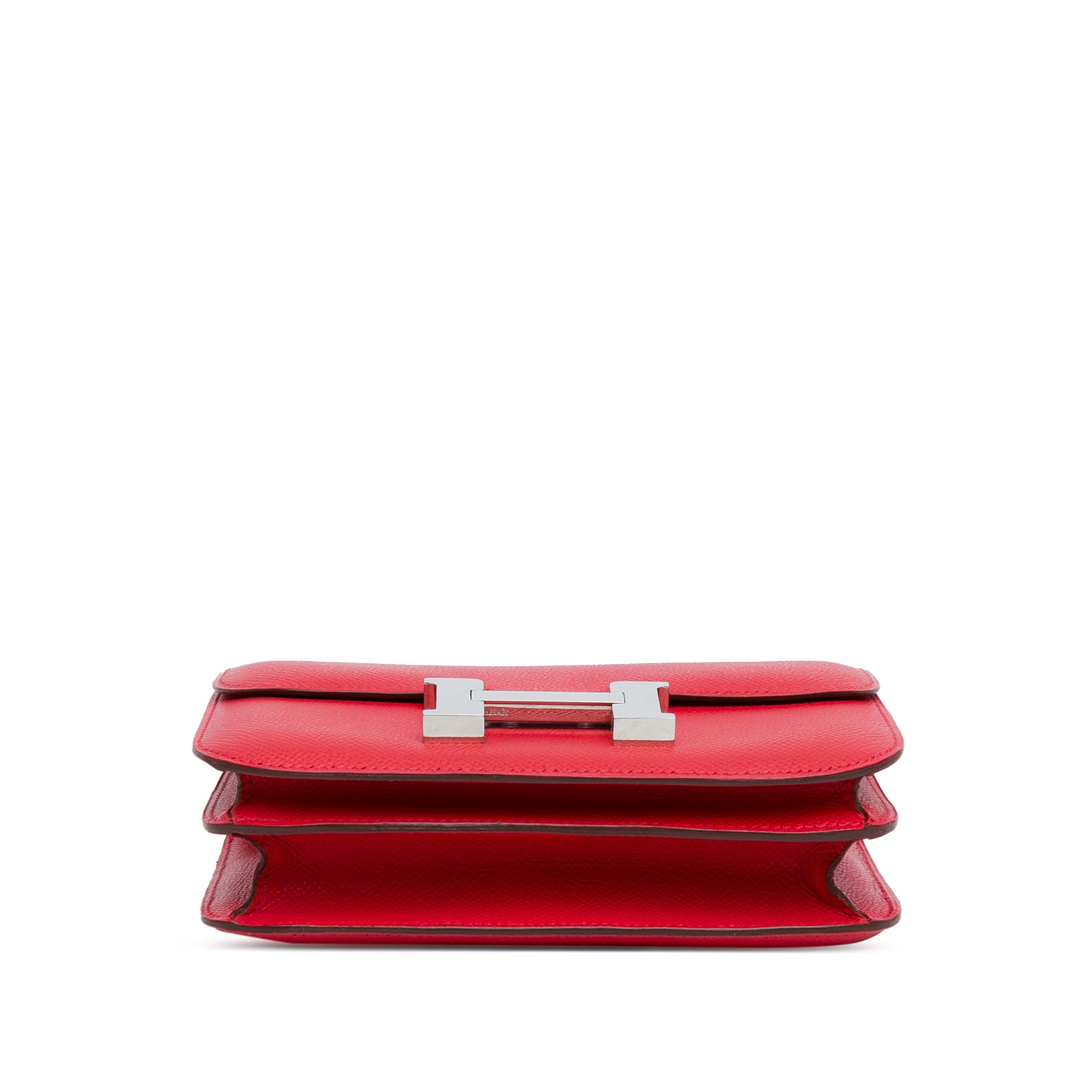 Hermès Mini Epsom Constance 18 In Red