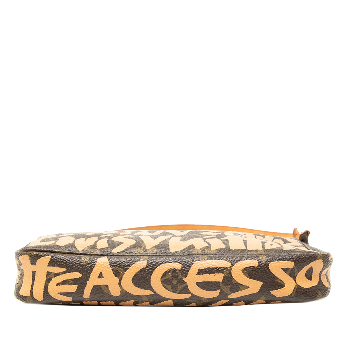 Louis Vuitton Stephen Sprouse Monogram Graffiti Pochette Accessoires Brown