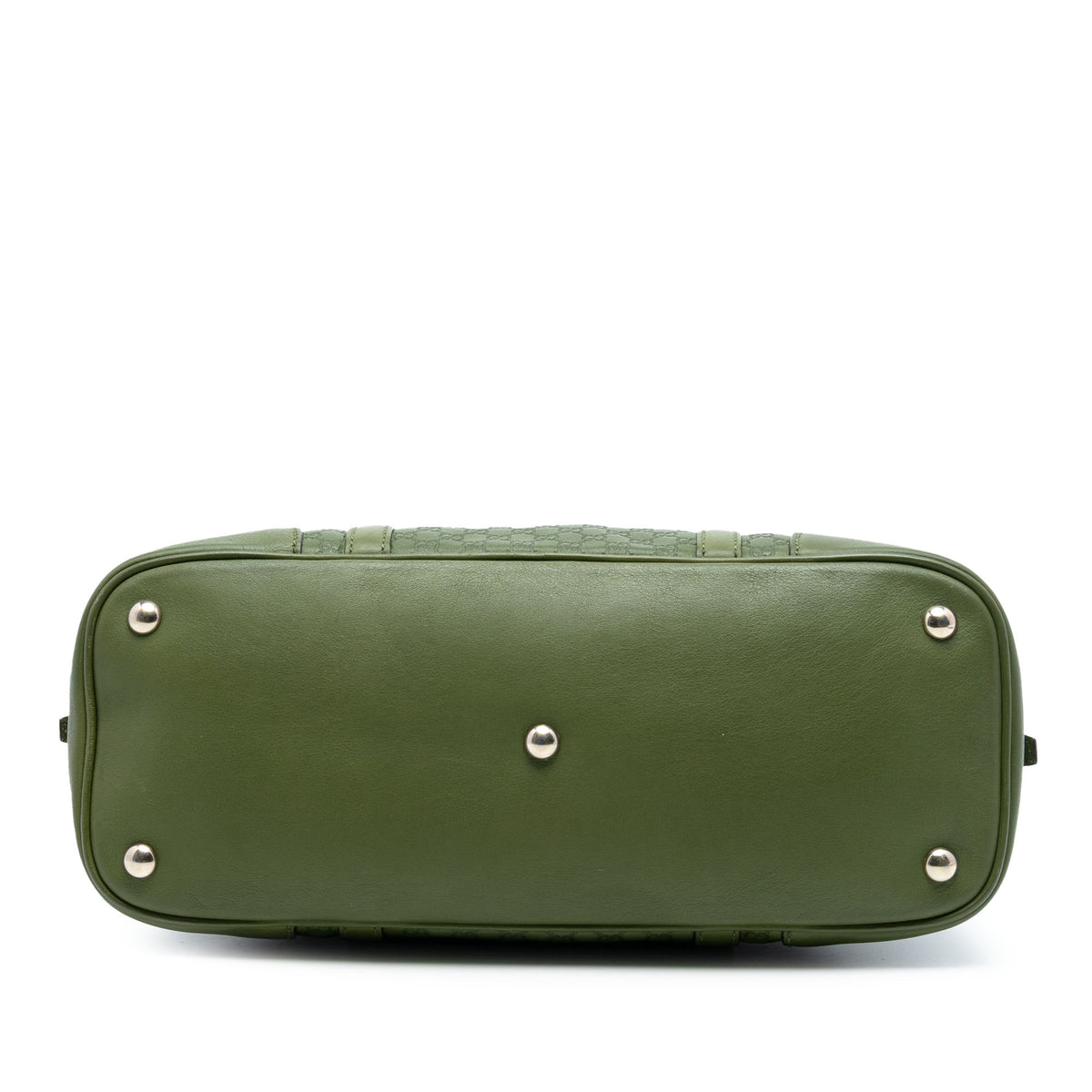 Gucci Small Microguccissima Nice Dome Satchel Green