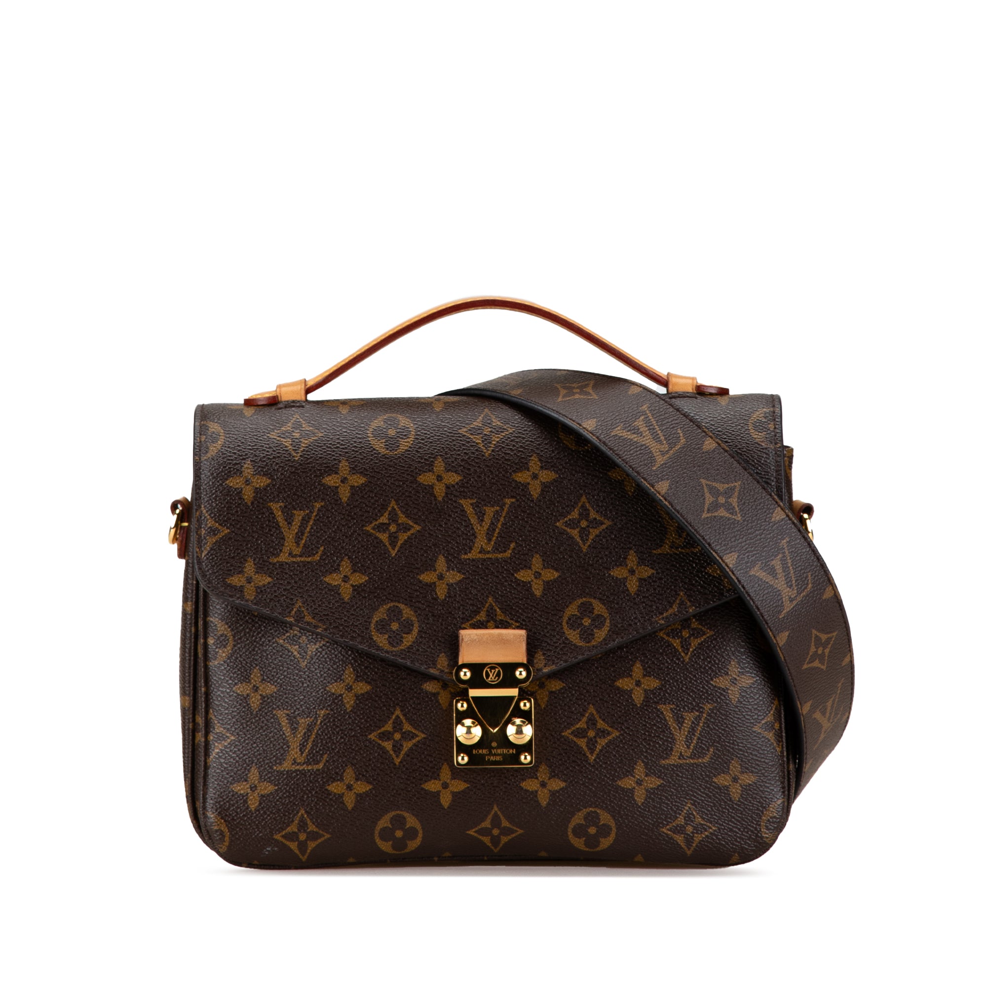 Louis Vuitton Monogram Pochette Metis In Brown