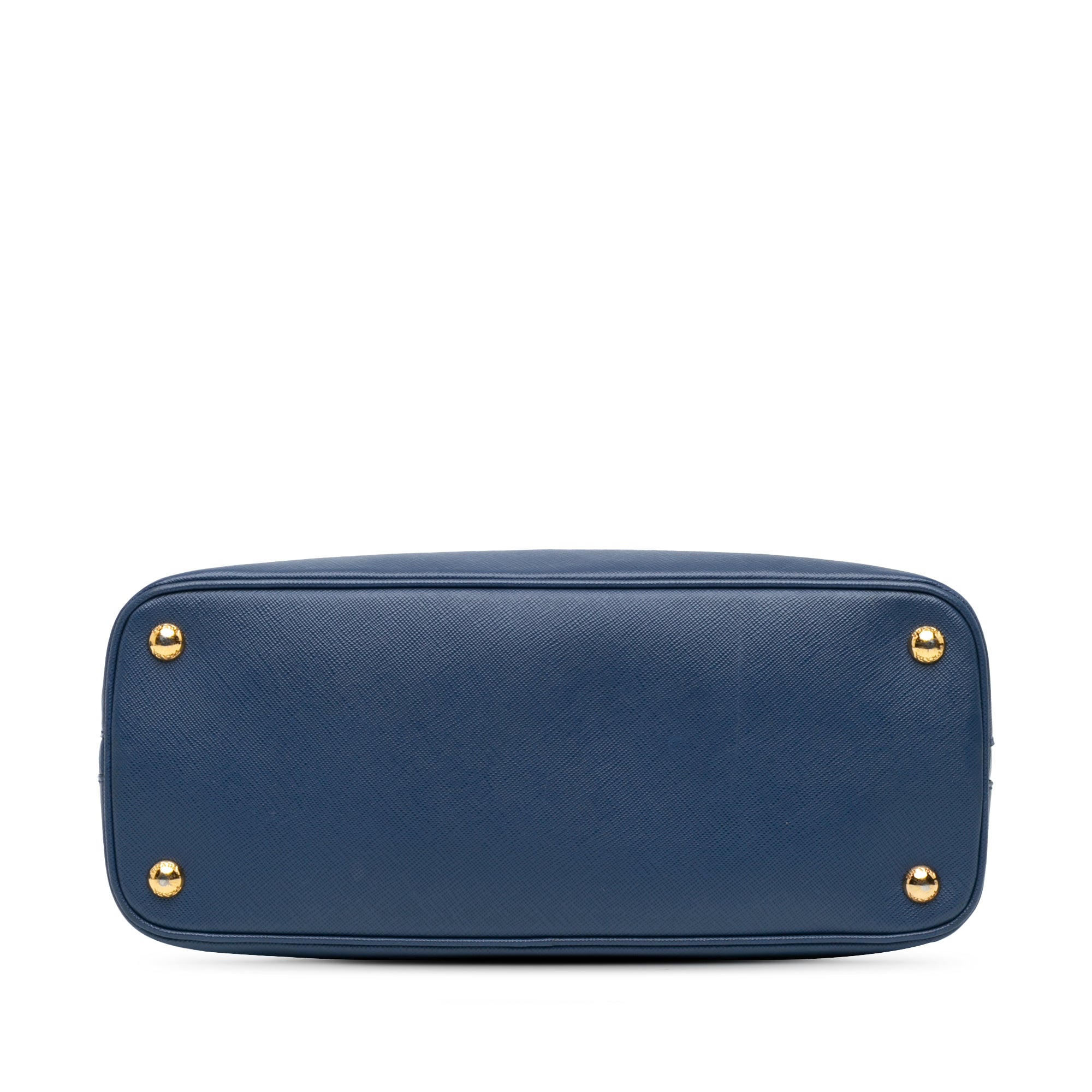 Prada Medium Saffiano Lux Promenade Satchel In Blue