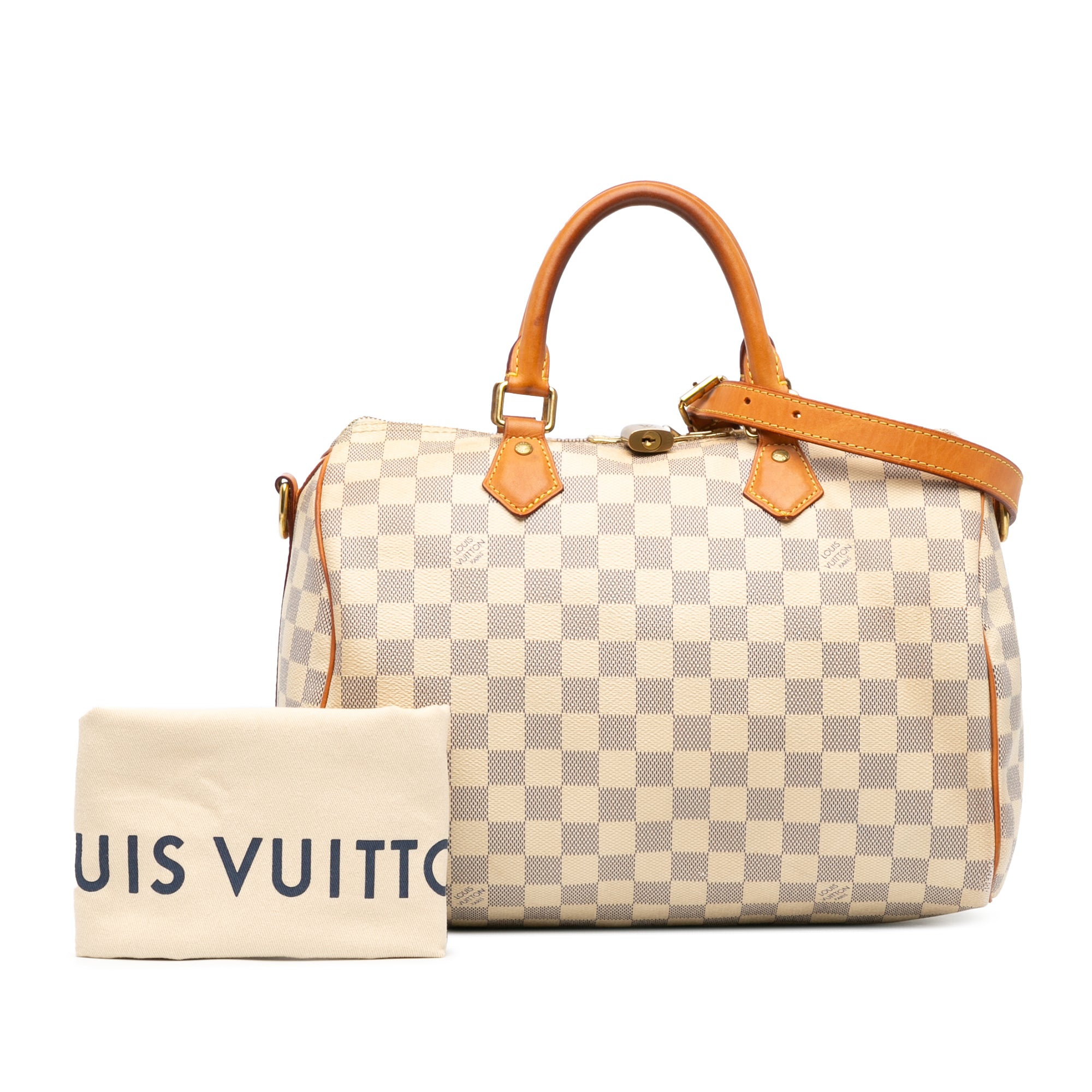 Louis Vuitton Damier Azur Speedy Bandouliere 30 Bag