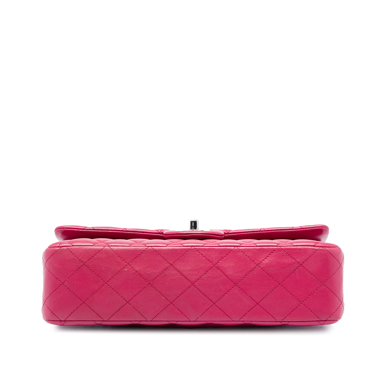 Chanel Medium Classic Lambskin Double Flap Pink