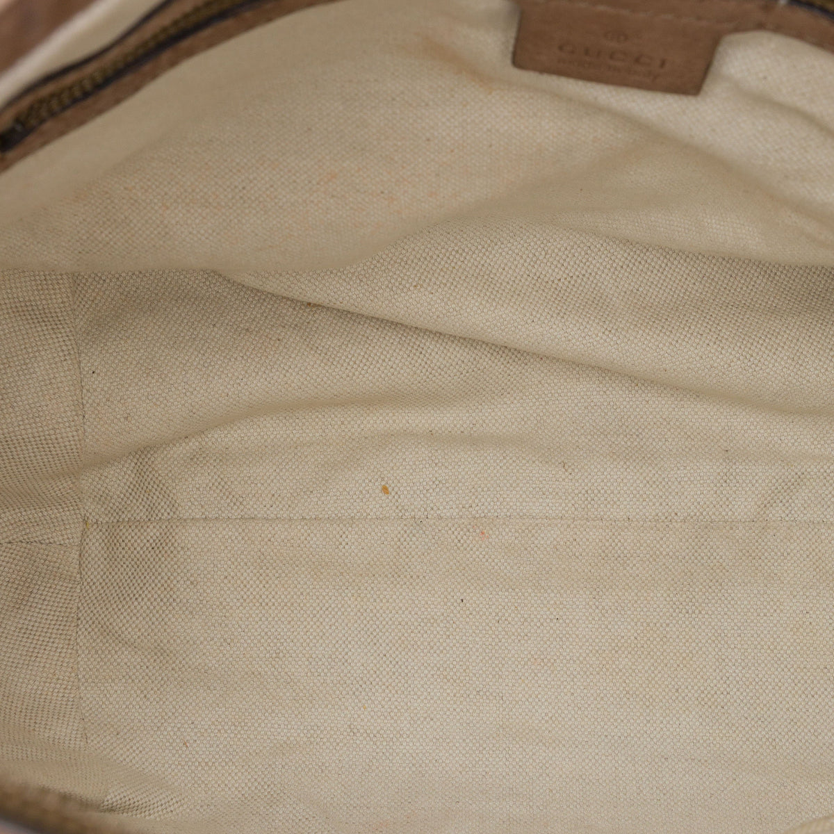 Gucci Medium GG Canvas Running Satchel Beige