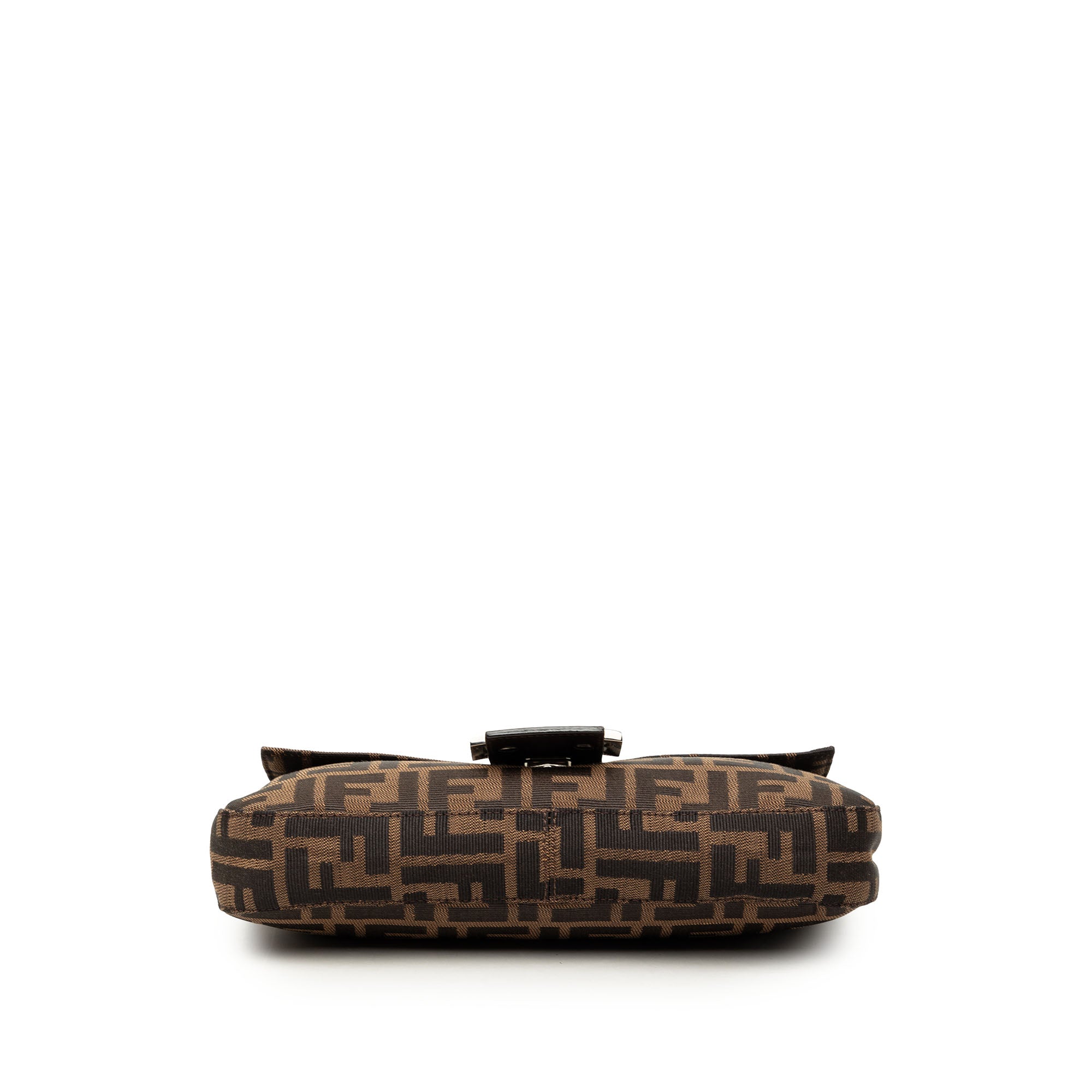 Fendi Zucca Canvas Baguette Brown