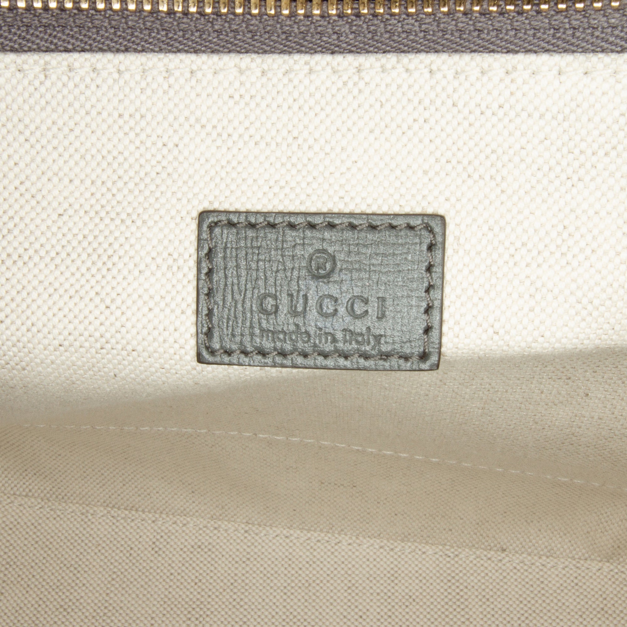 Gucci Horsebit 1955 Web Crossbody In Grey