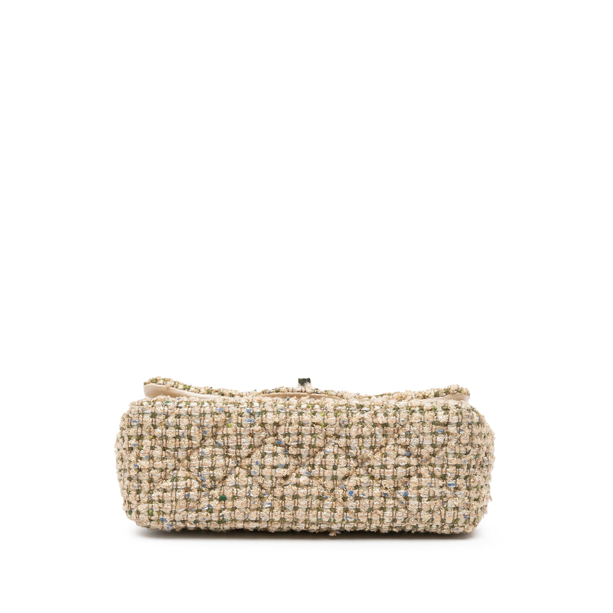 Chanel Mini Classic Rectangular Tweed Flap