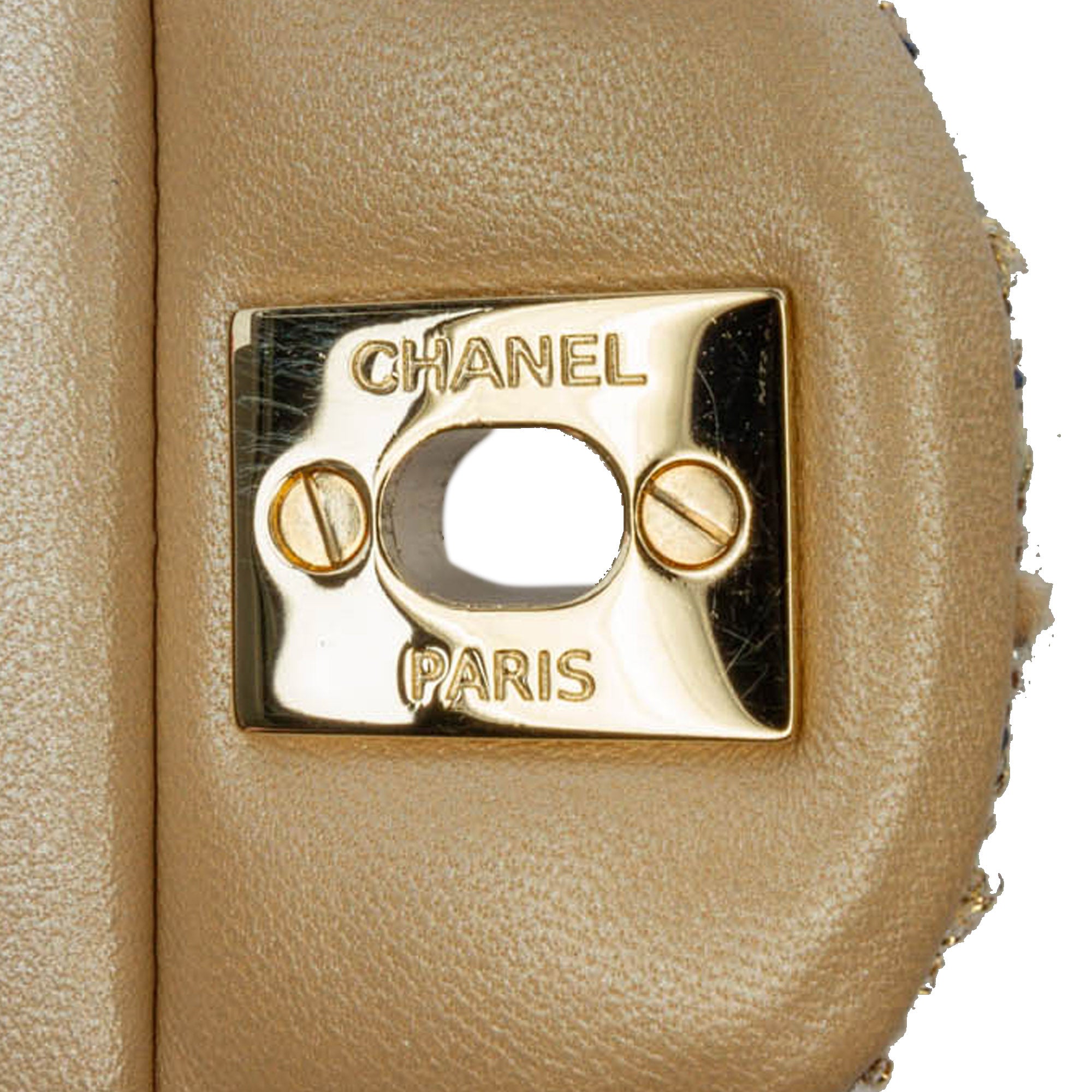 Chanel Mini Classic Rectangular Tweed Flap