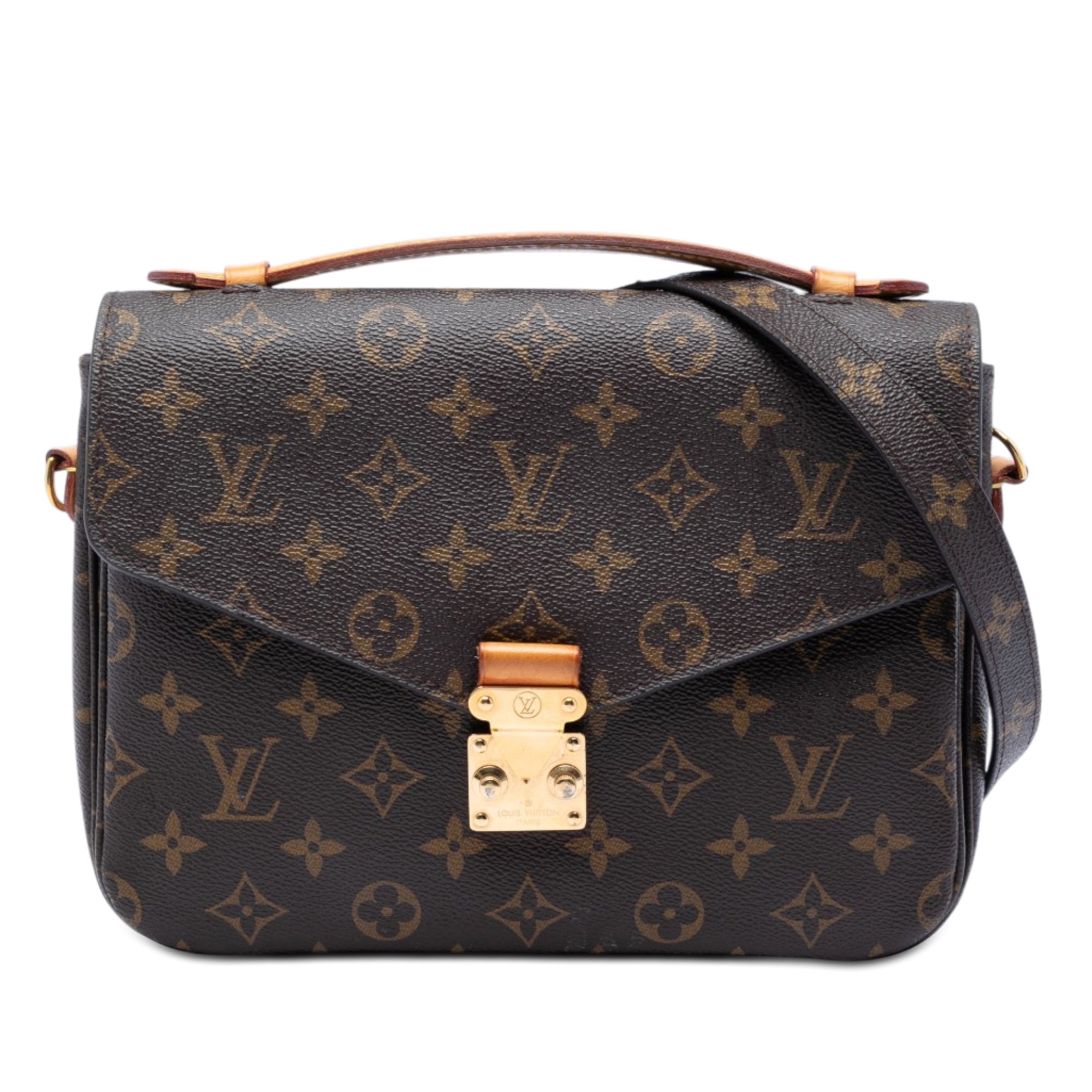 Louis Vuitton Monogram Pochette Metis Brown