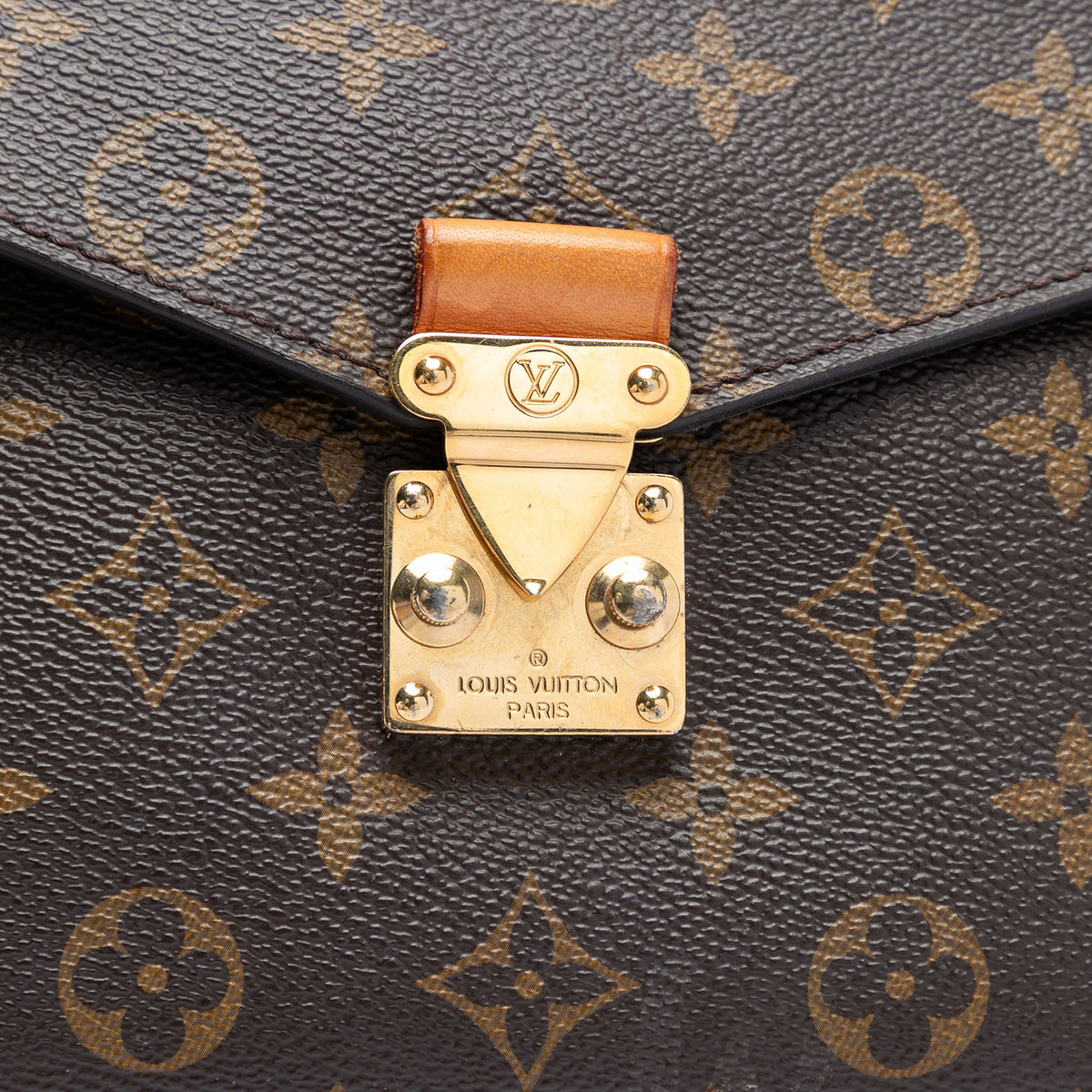 Louis Vuitton Monogram Pochette Metis Brown