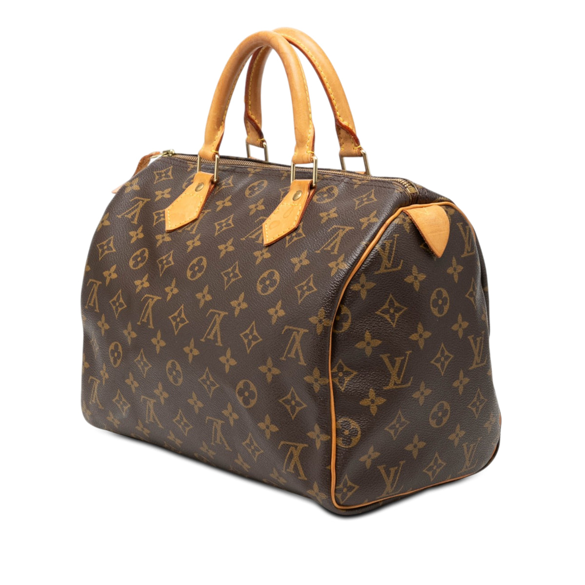 Louis Vuitton Monogram Speedy 30 Brown