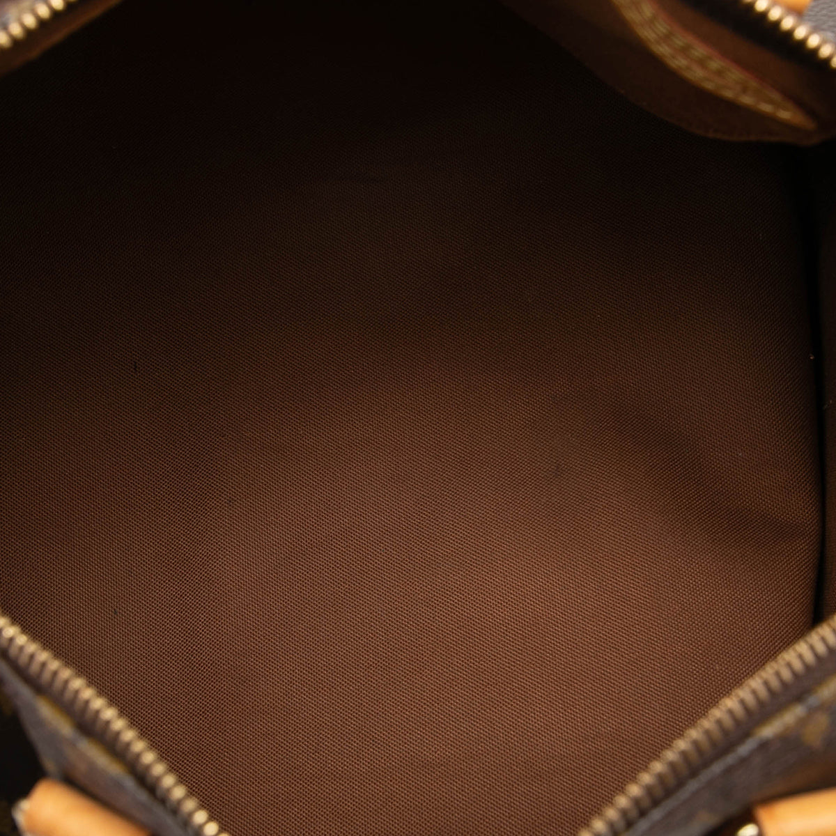 Louis Vuitton Monogram Speedy 30 Brown