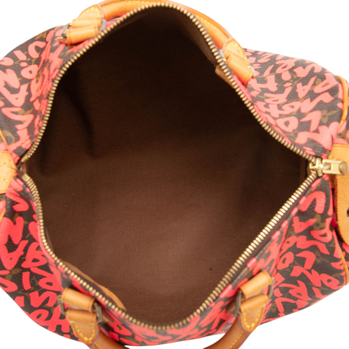 Louis Vuitton Stephen Sprouse Monogram Graffiti Speedy 30 Brown