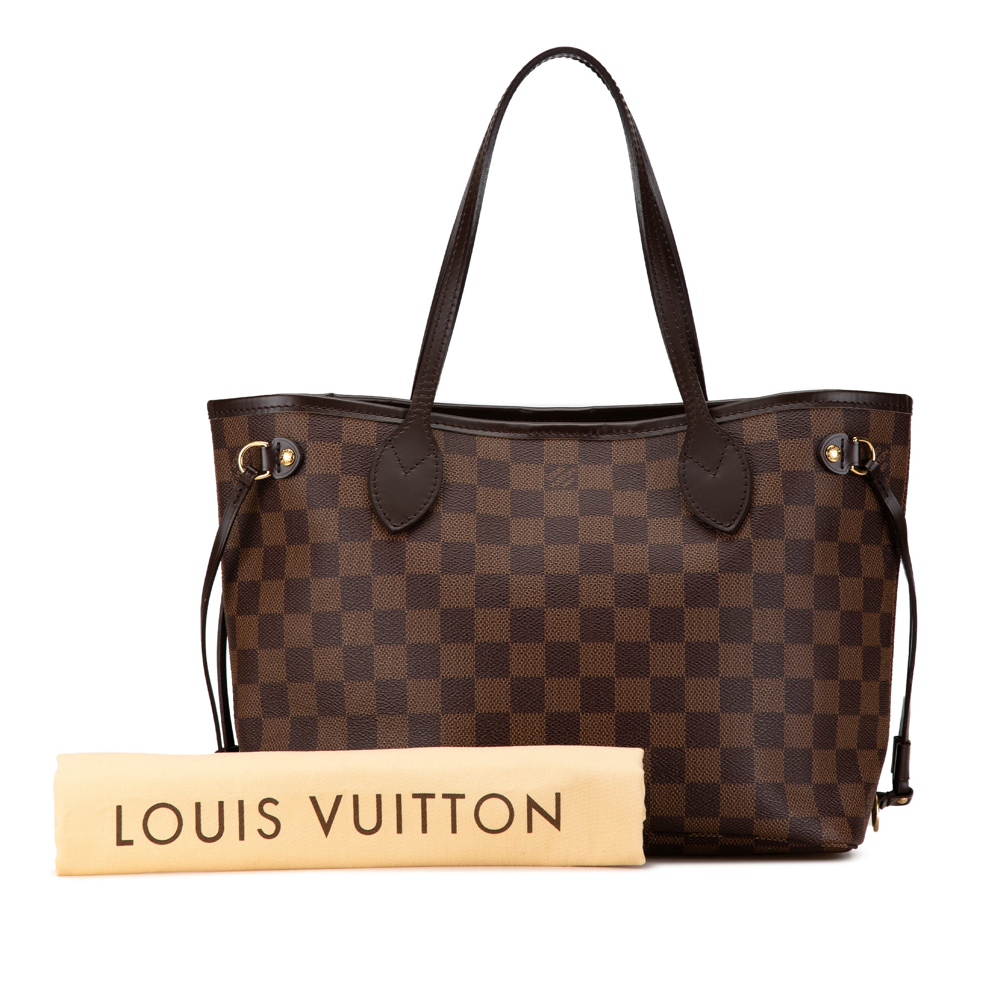 Louis Vuitton Damier Ebene Neverfull PM Bag