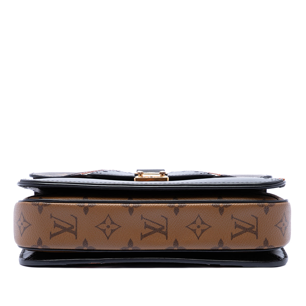 Louis Vuitton Monogram Brogue Pochette Metis Brown