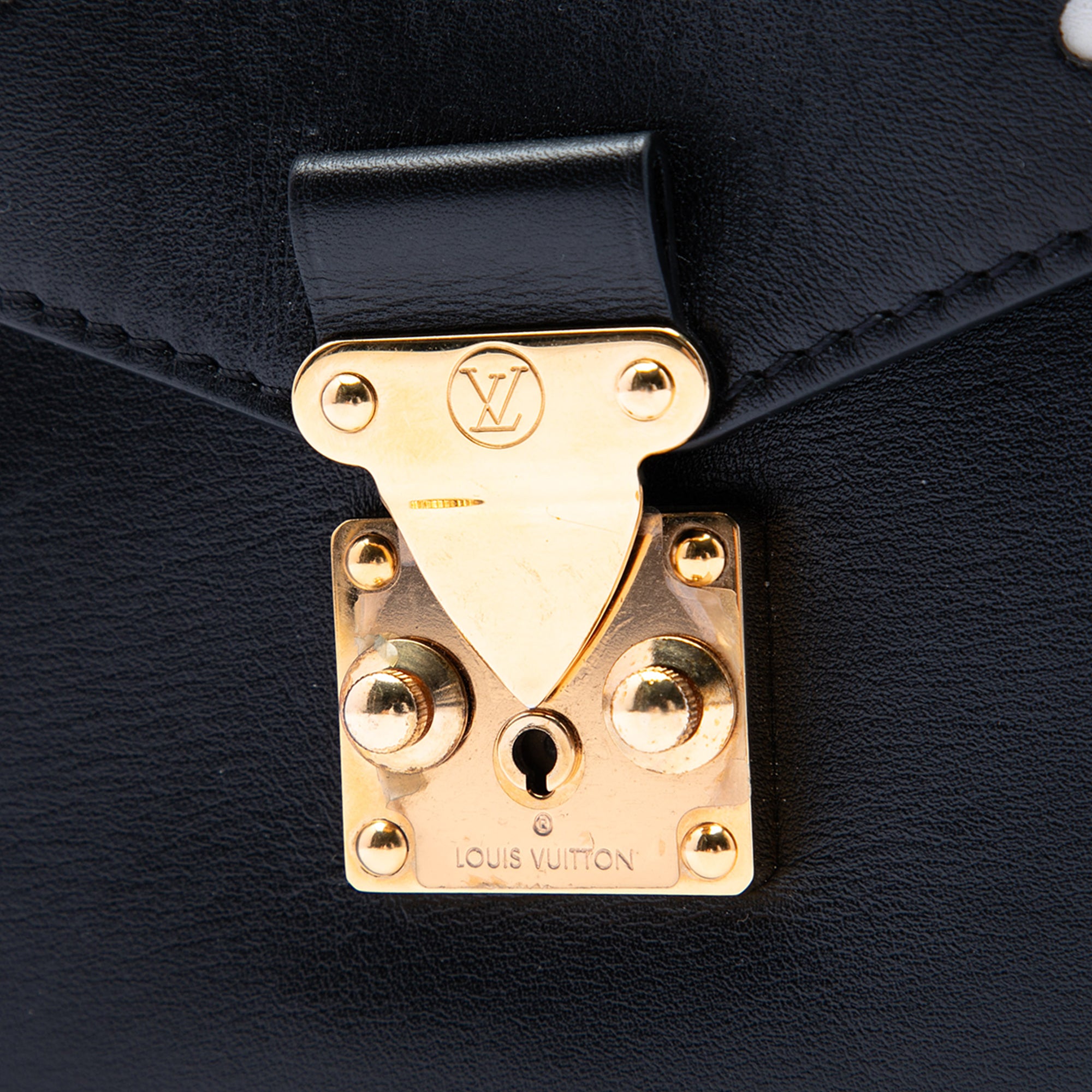 Louis Vuitton Monogram Brogue Pochette Metis Brown