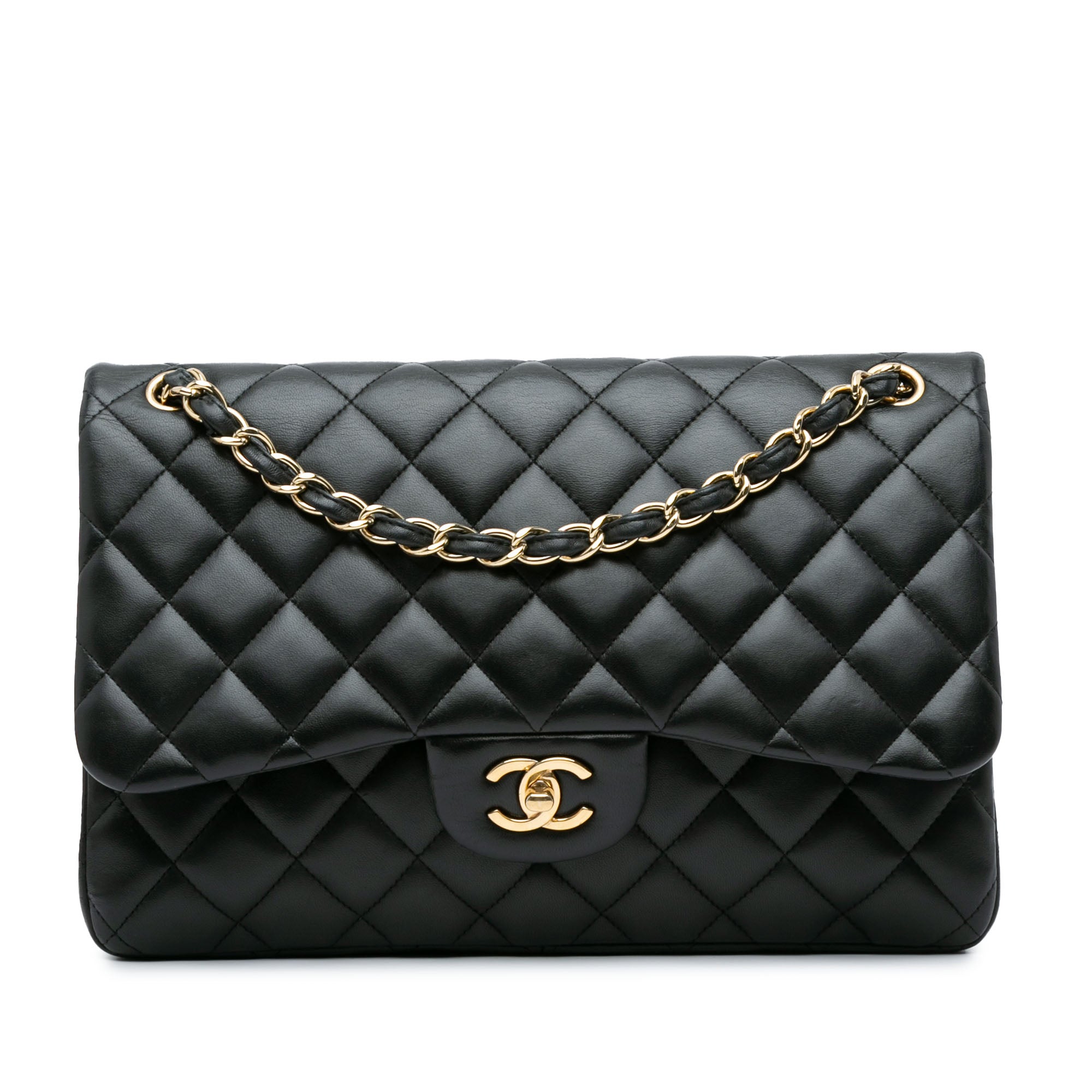 Chanel Jumbo Classic Lambskin Double Flap Bag