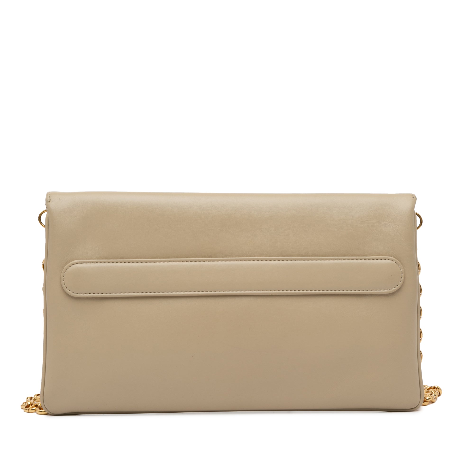 Dior Medium DiorDouble Chain Bag In Beige