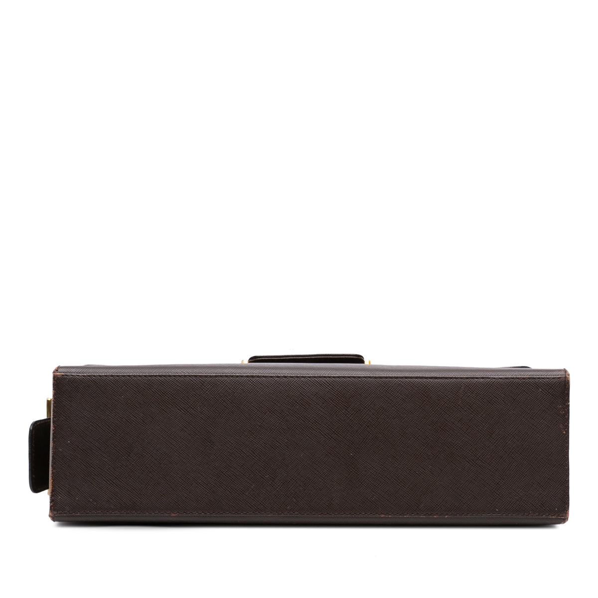 Saint Laurent Leather Shoulder Bag Brown