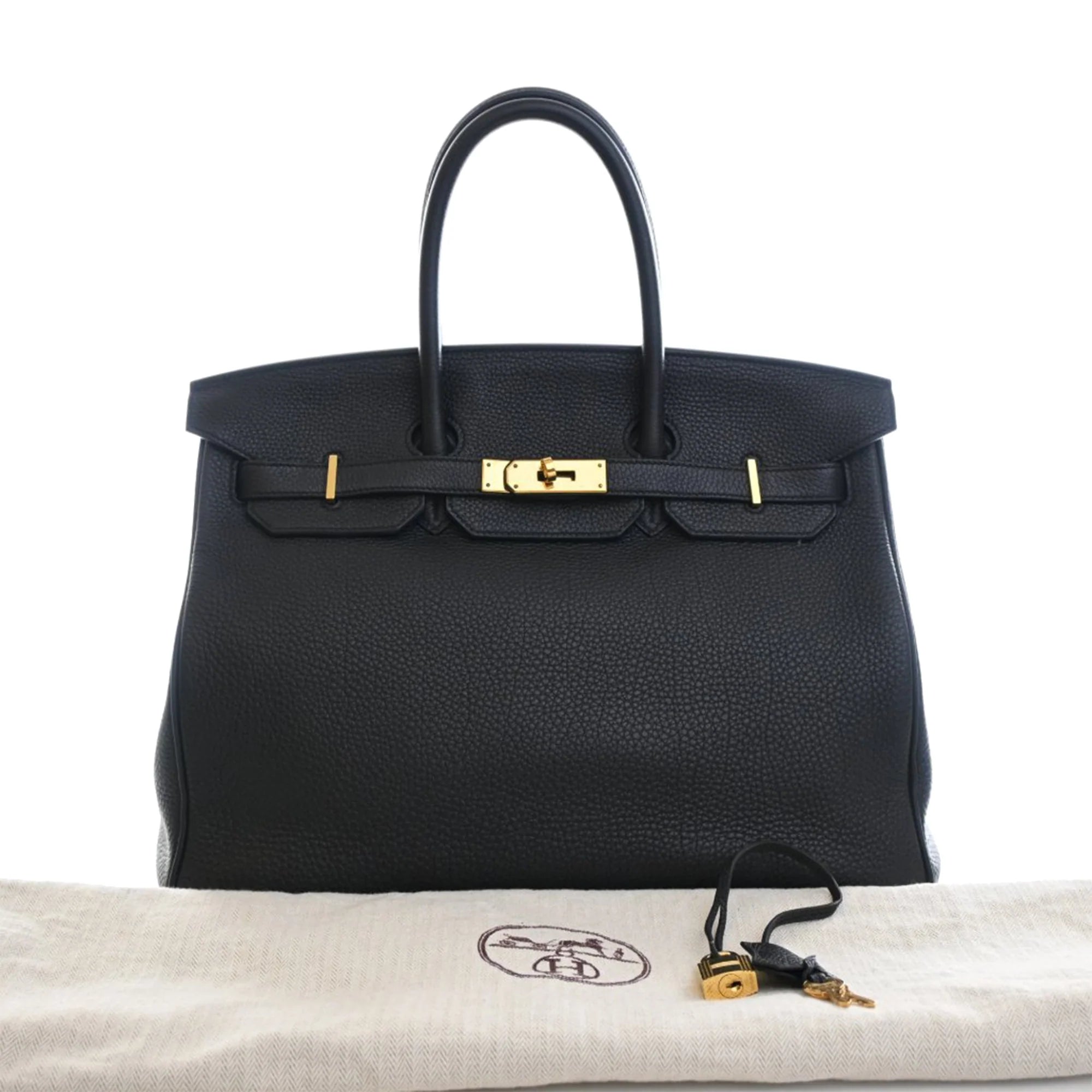 Hermès Birkin 35 Retourne Togo In Black