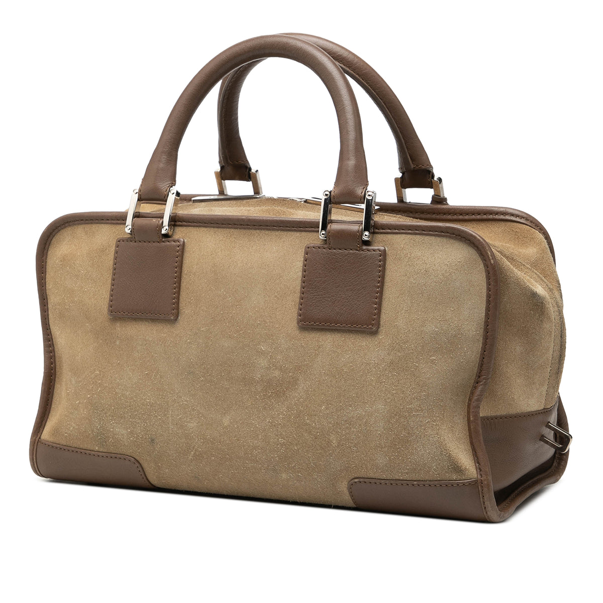 LOEWE Suede Amazona 28 Brown