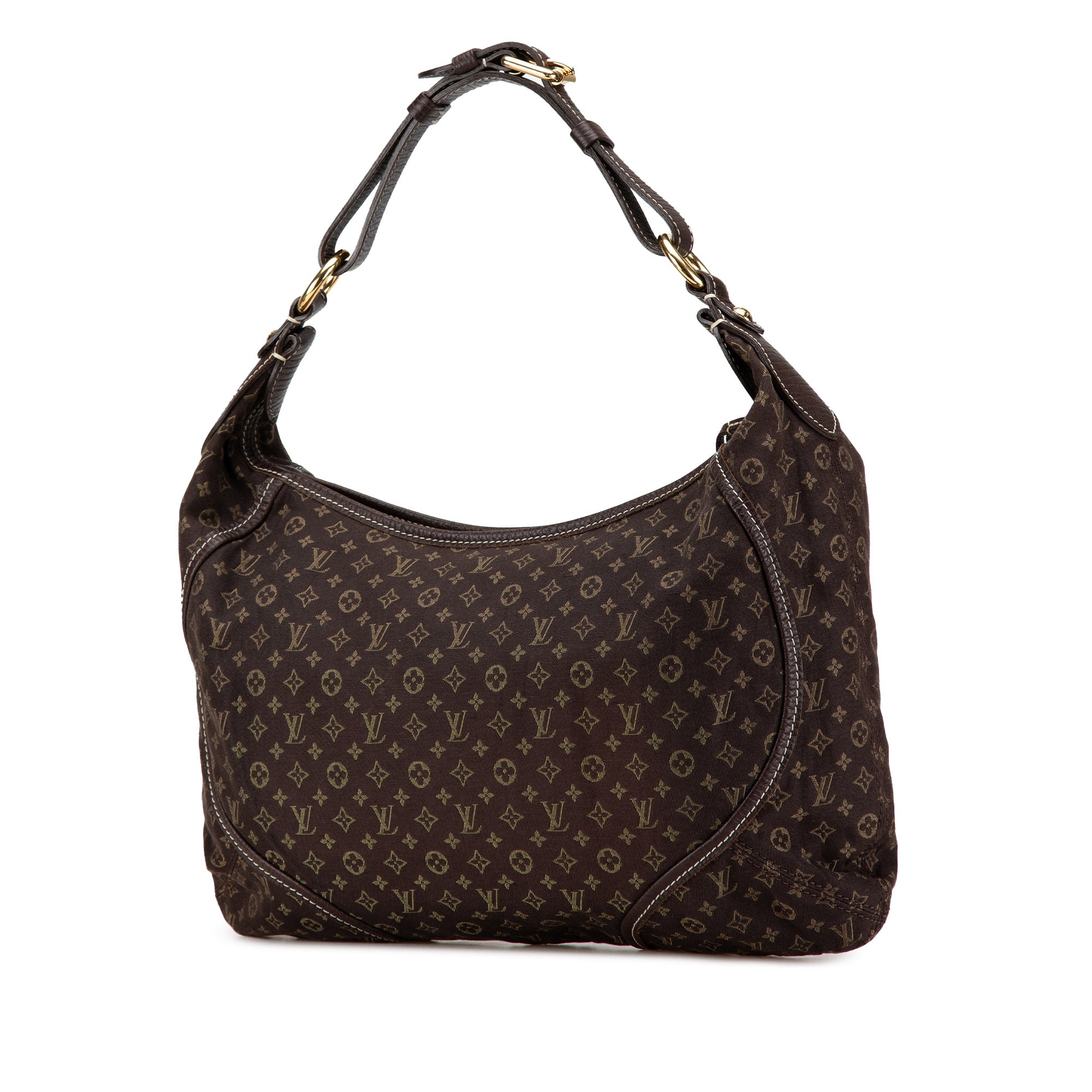 Louis Vuitton Monogram Mini Lin Manon MM In Brown