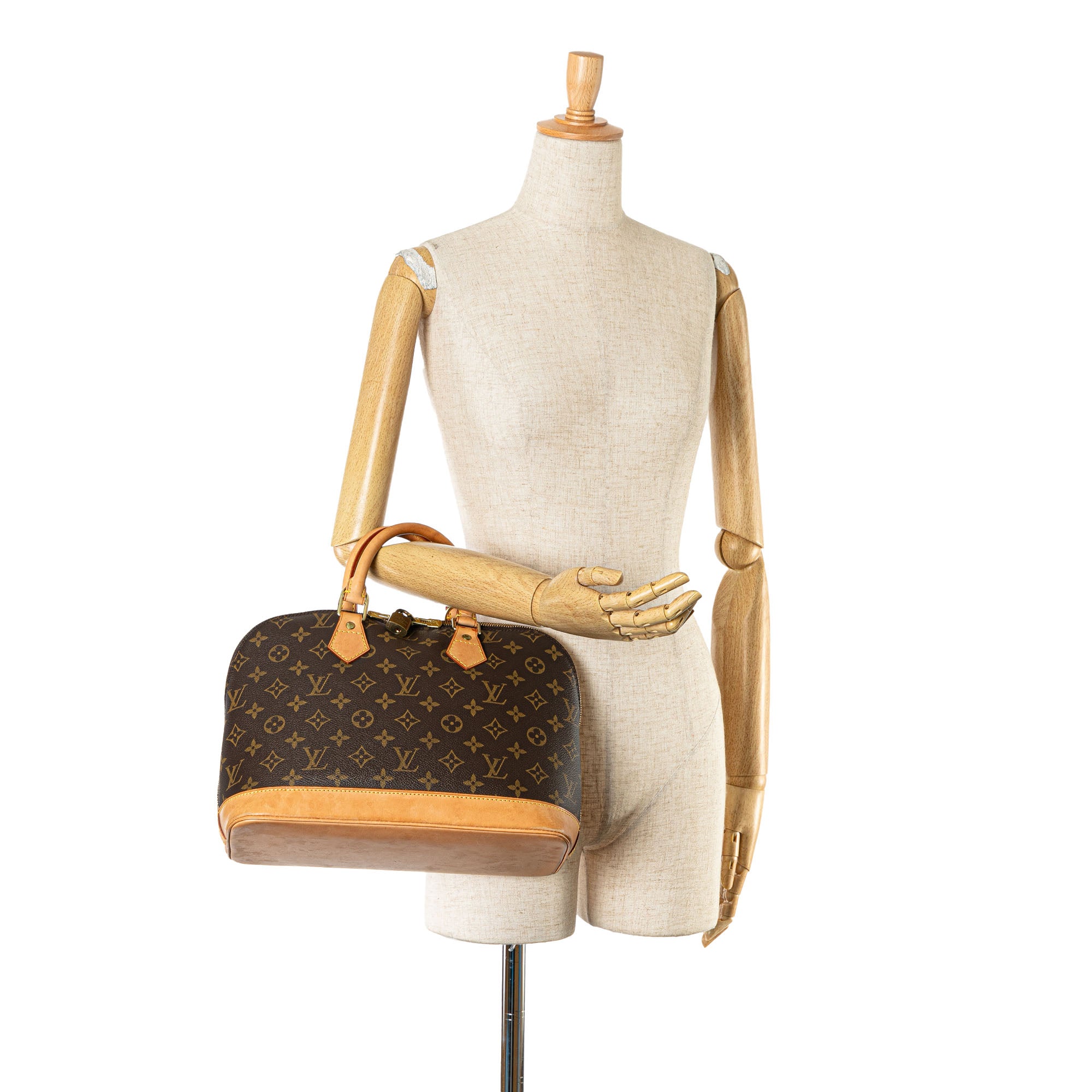 Louis Vuitton Monogram Alma PM In Brown