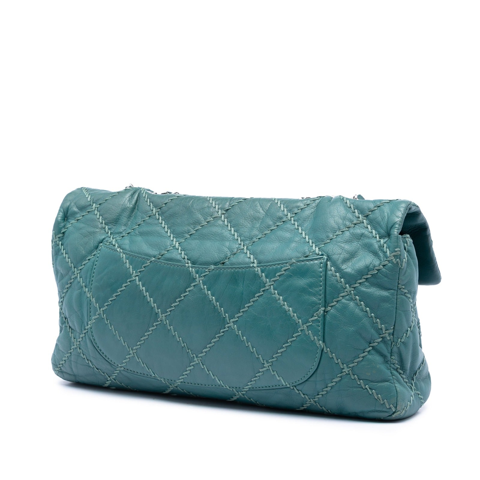 Chanel Ultimate Stitch East West Flap in Blue