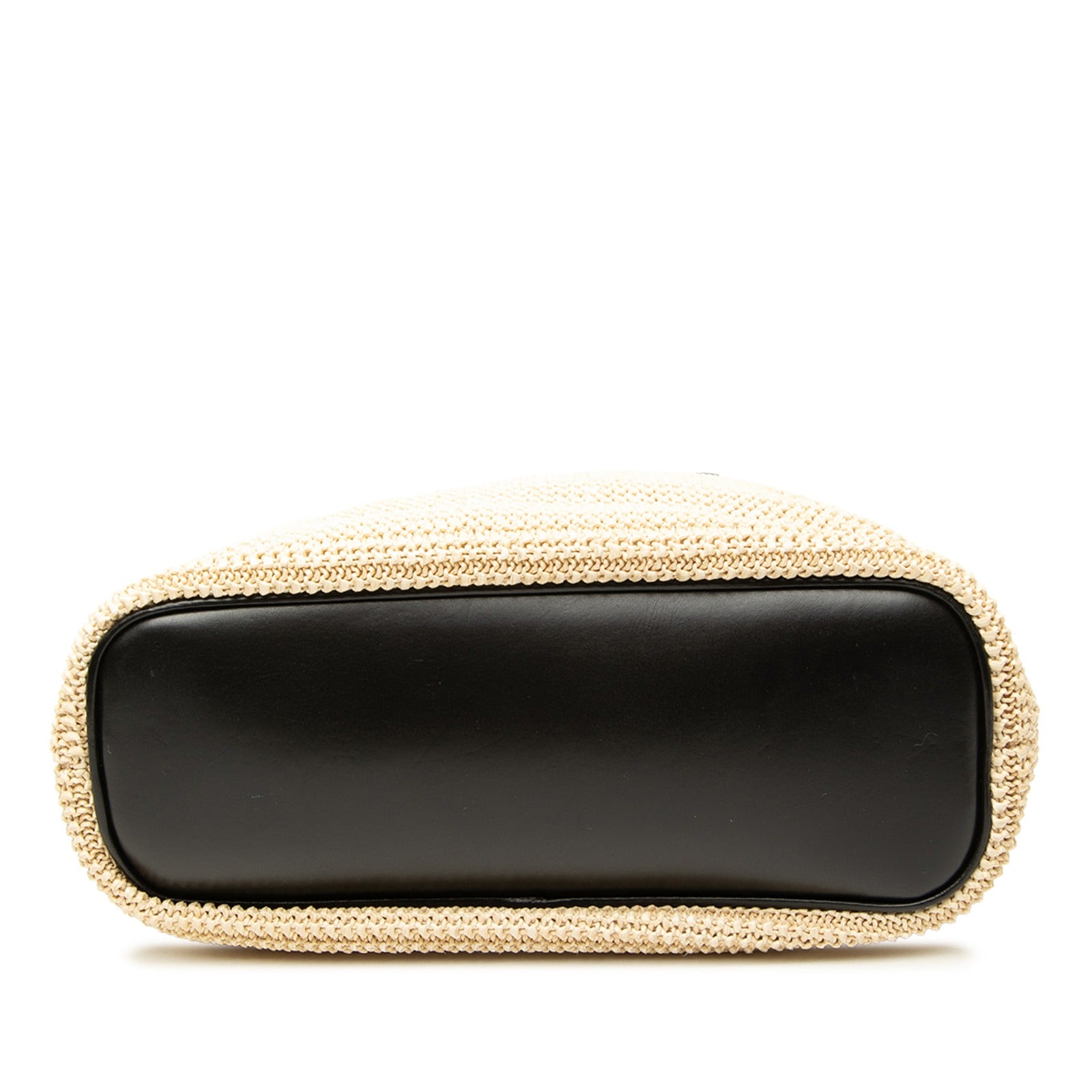 Saint Laurent Boucle Raffia Tote