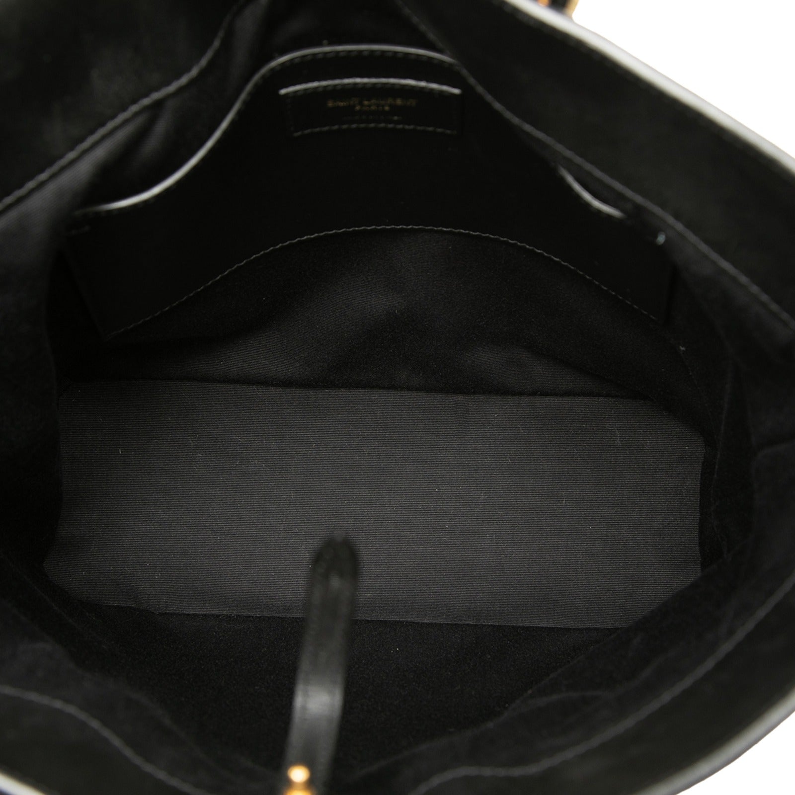 Saint Laurent Boucle Raffia Tote