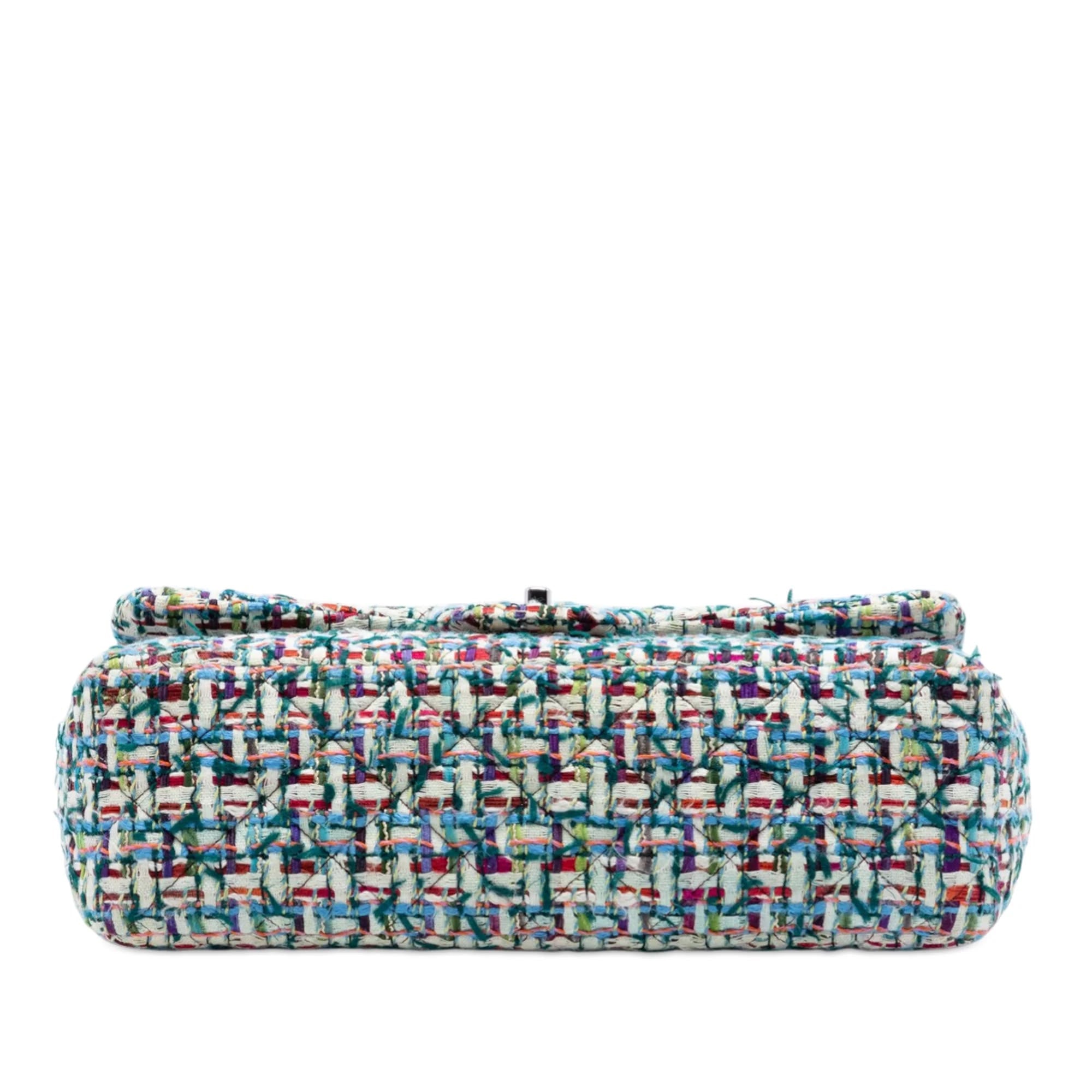 Chanel Jumbo Classic Tweed Double Flap Shoulder Bag