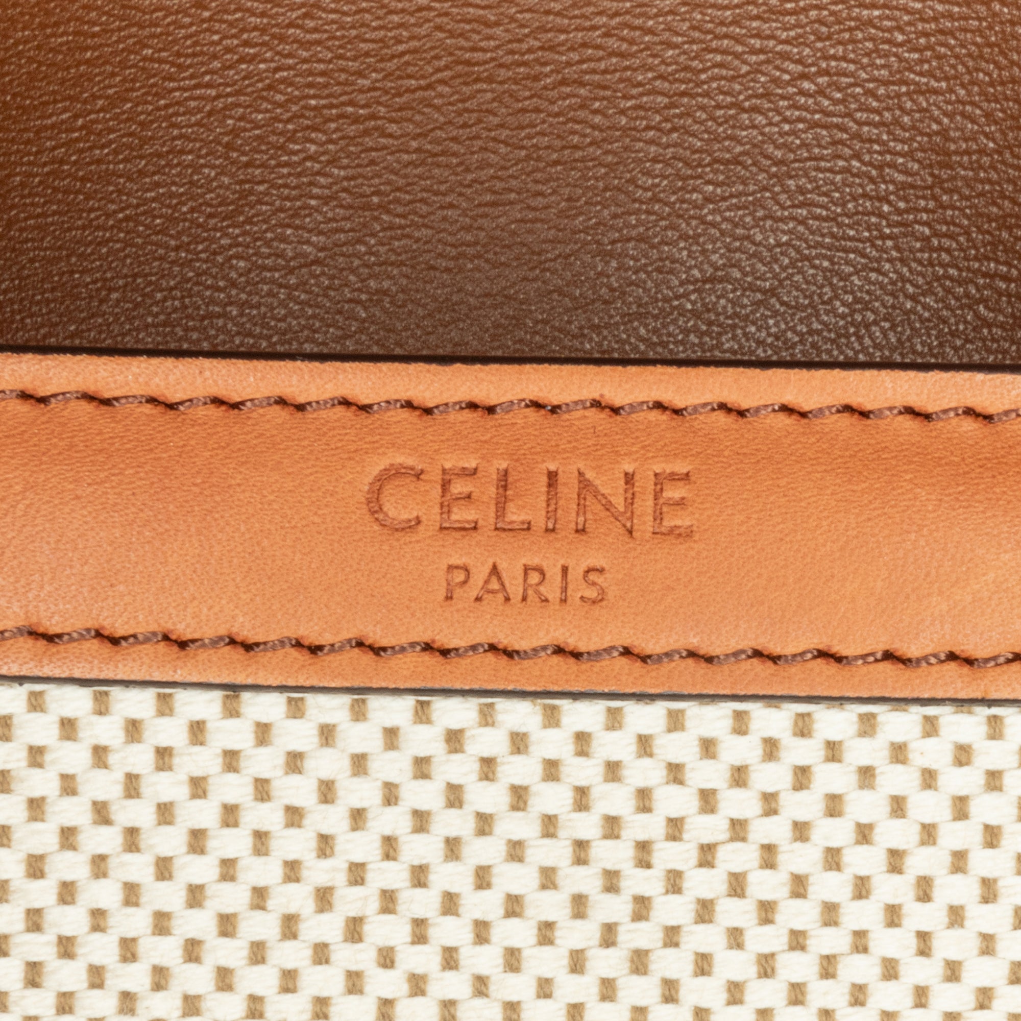 Celine Teen Canvas Triomphe