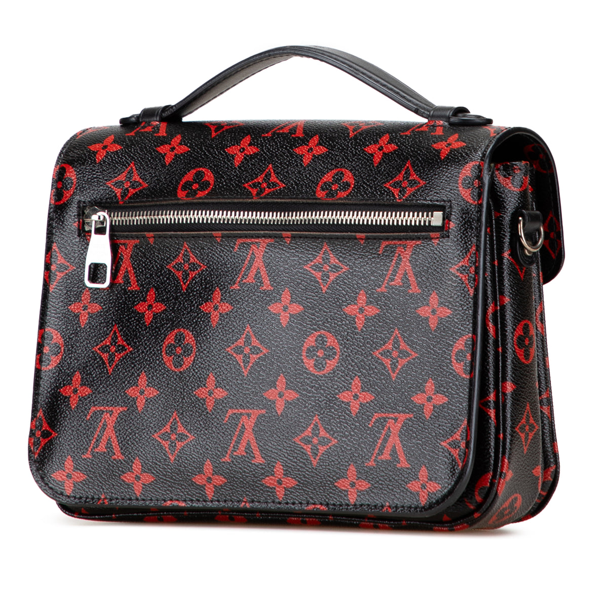 Louis Vuitton Monogram Infrarouge Pochette Metis Black