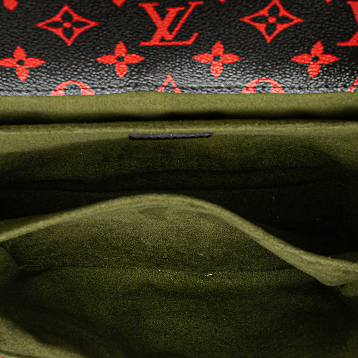 Louis Vuitton Monogram Infrarouge Pochette Metis Black