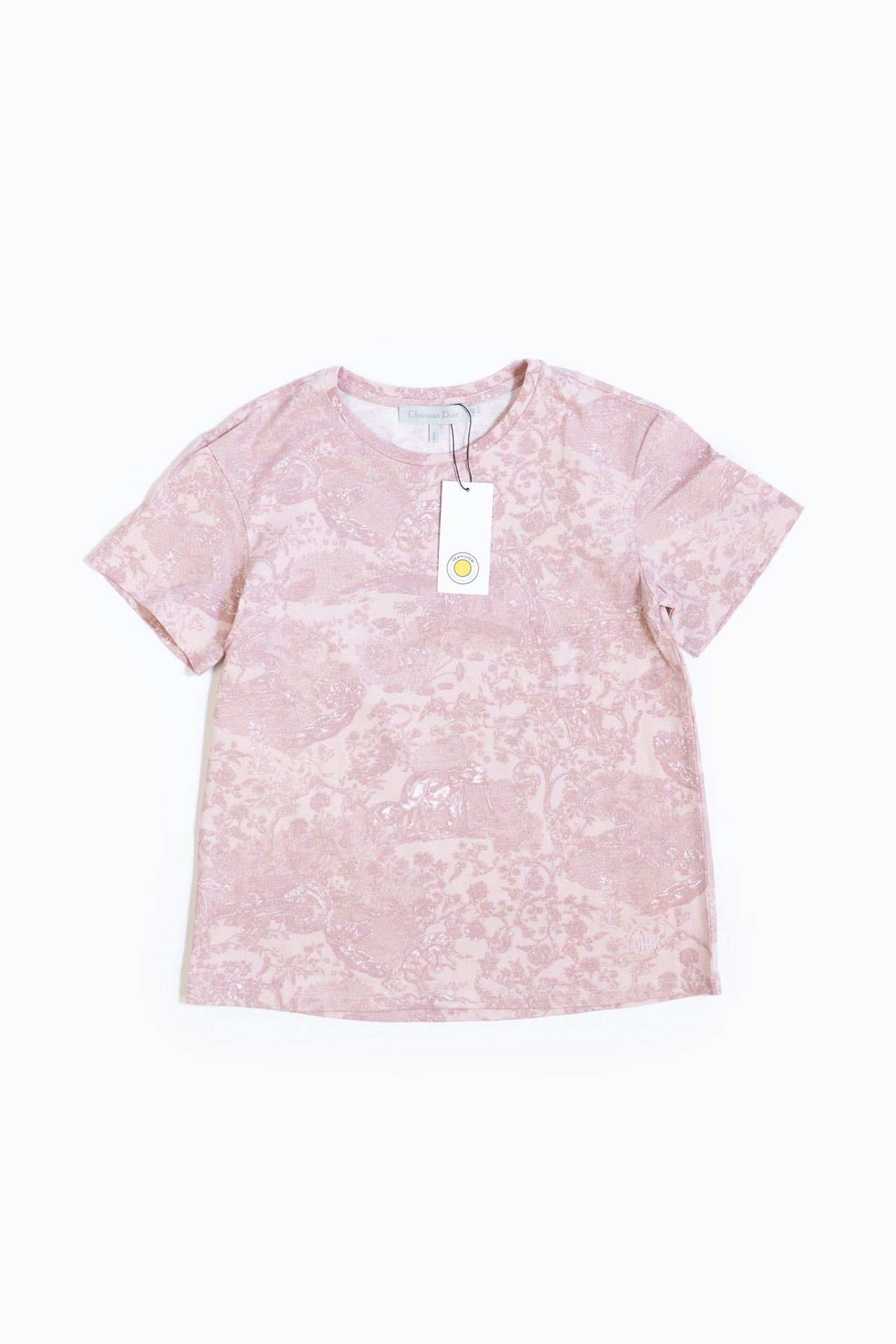 Christian Dior Printed T-Shirt In Pink