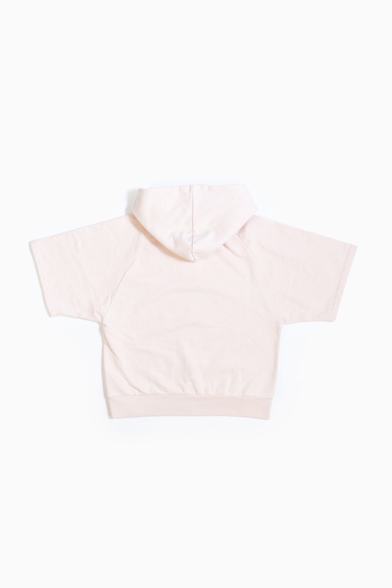 Christian Dior Embroidered Short Sleeve Hoodie In Pink