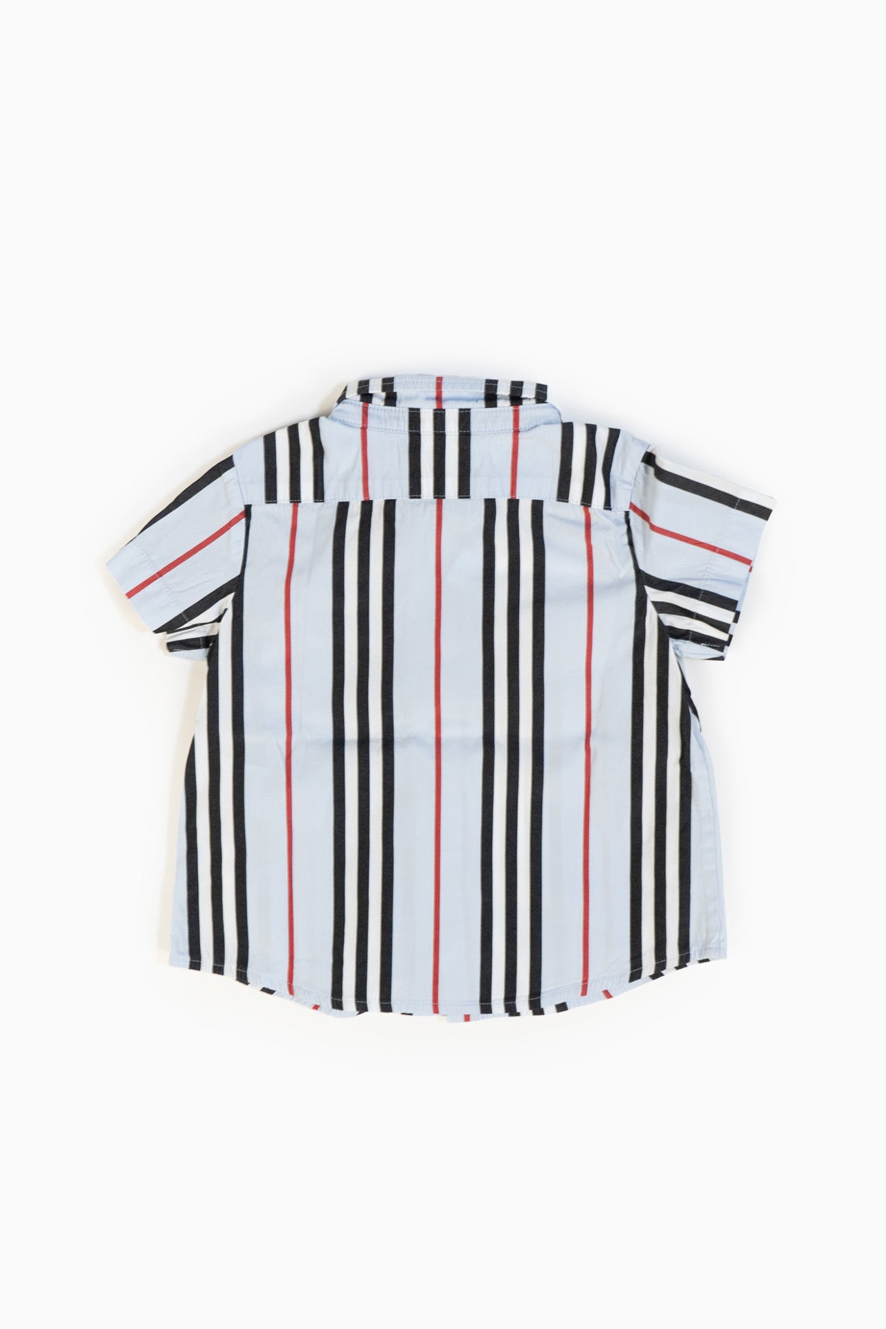 Burberry Baby Shirt In Blue