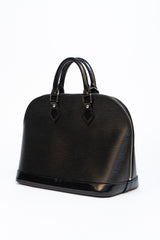 Louis Vuitton Alma In Epi Black Leather
