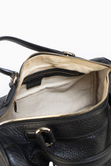 Gucci Black Leather Soho Boston Bag
