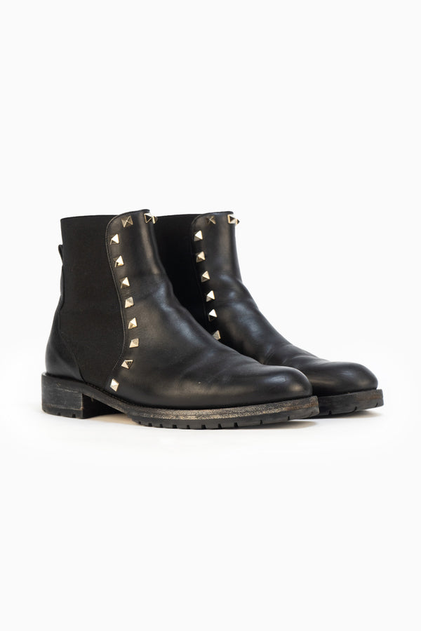 Valentino Garavani Rockstud Chelsea Boots - Size 38