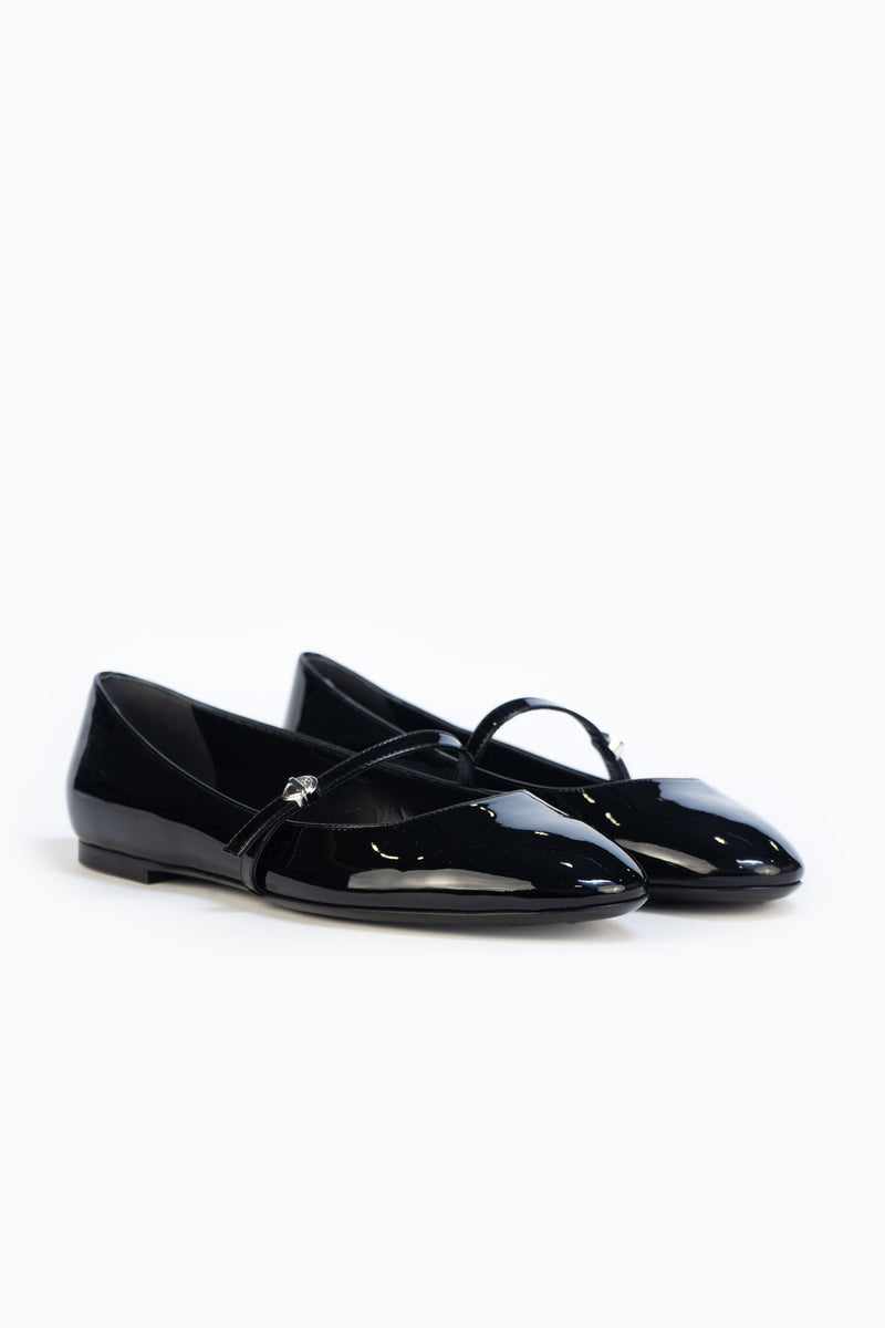 Louis Vuitton Patent Leather Mary Jane Flats - Size 39