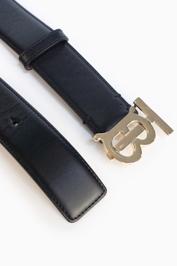 Burberry Leather TB Belt