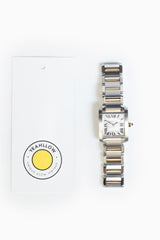 Cartier Small Tank Française Watch - Steel And Yellow Gold - With Box and Documents