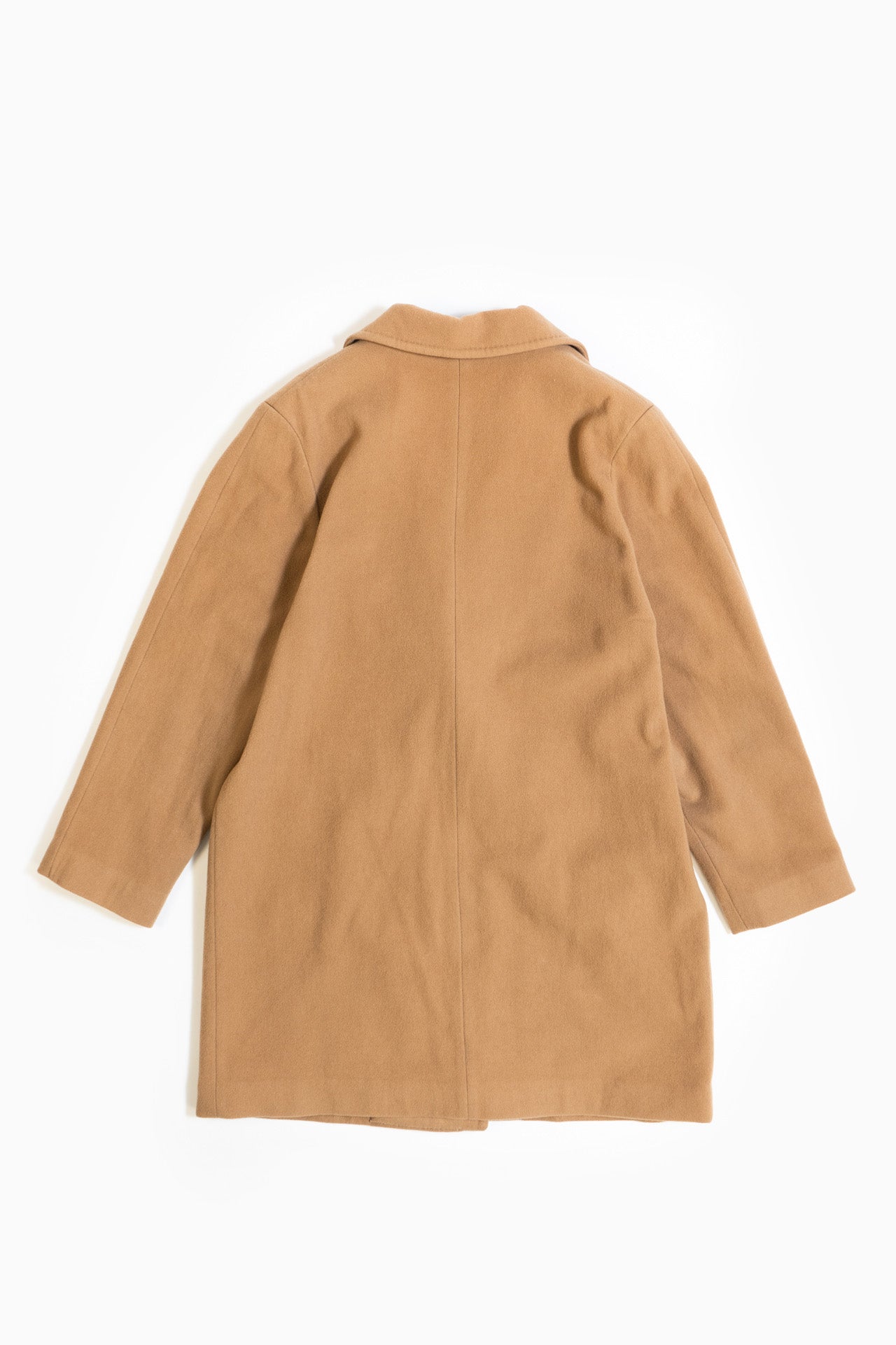 Burberry Cashmere Coat In Camel