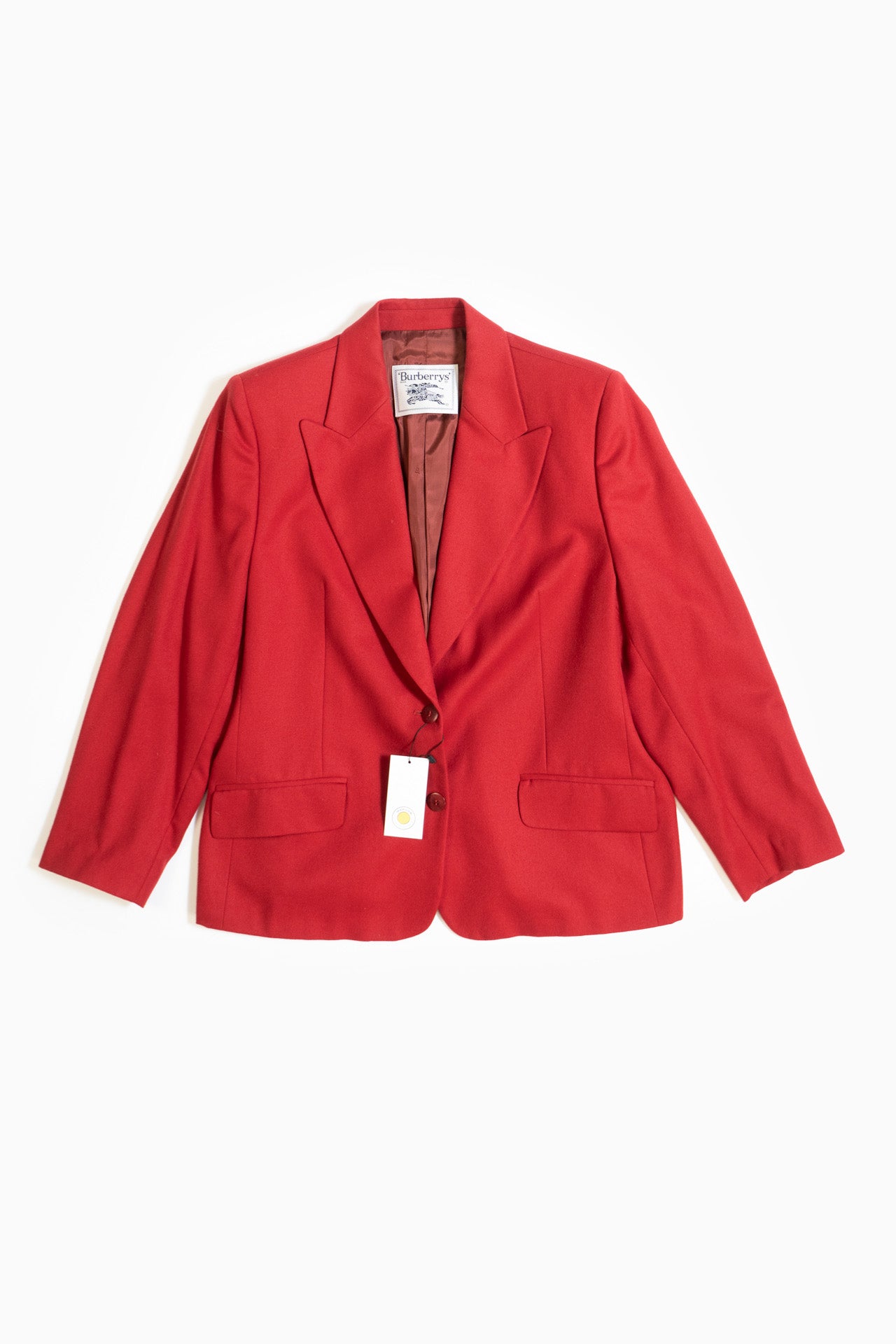 Burberry Blazer In Red