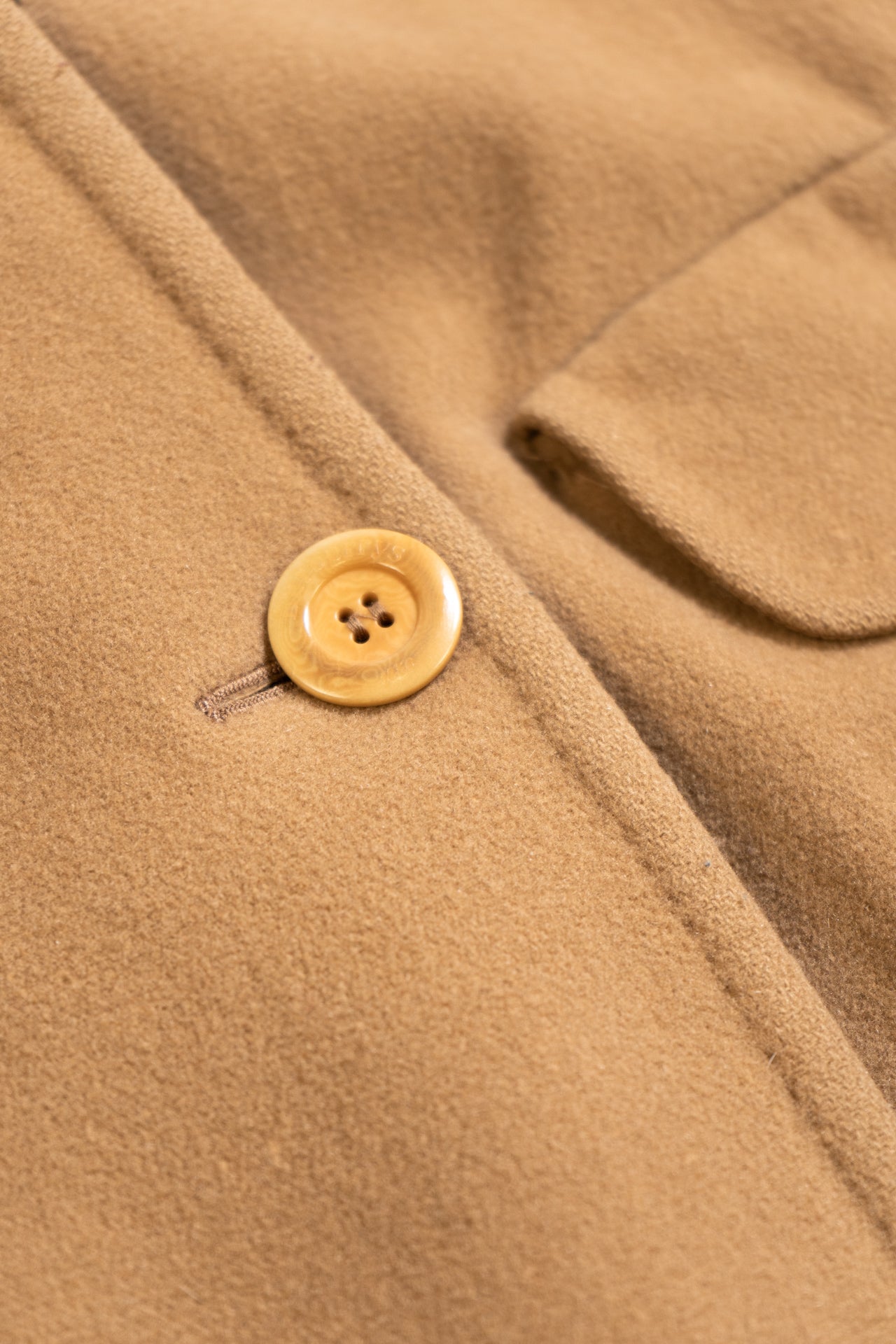 Burberry Cashmere Coat In Camel