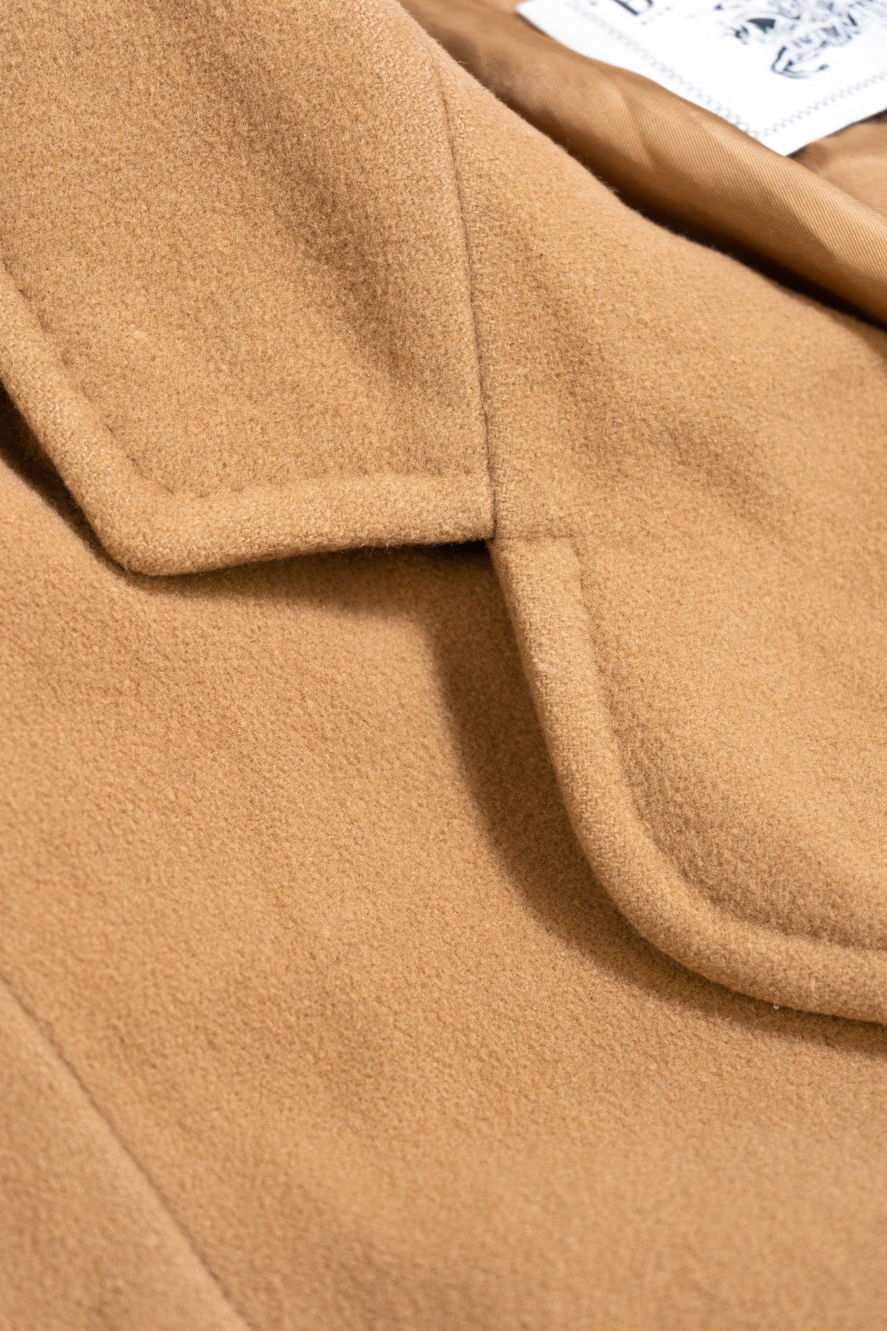 Burberry Cashmere Coat In Camel